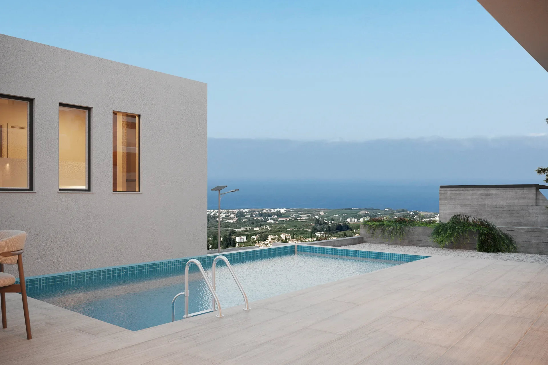 Hillside Villas with Sea Views in Geroskipou