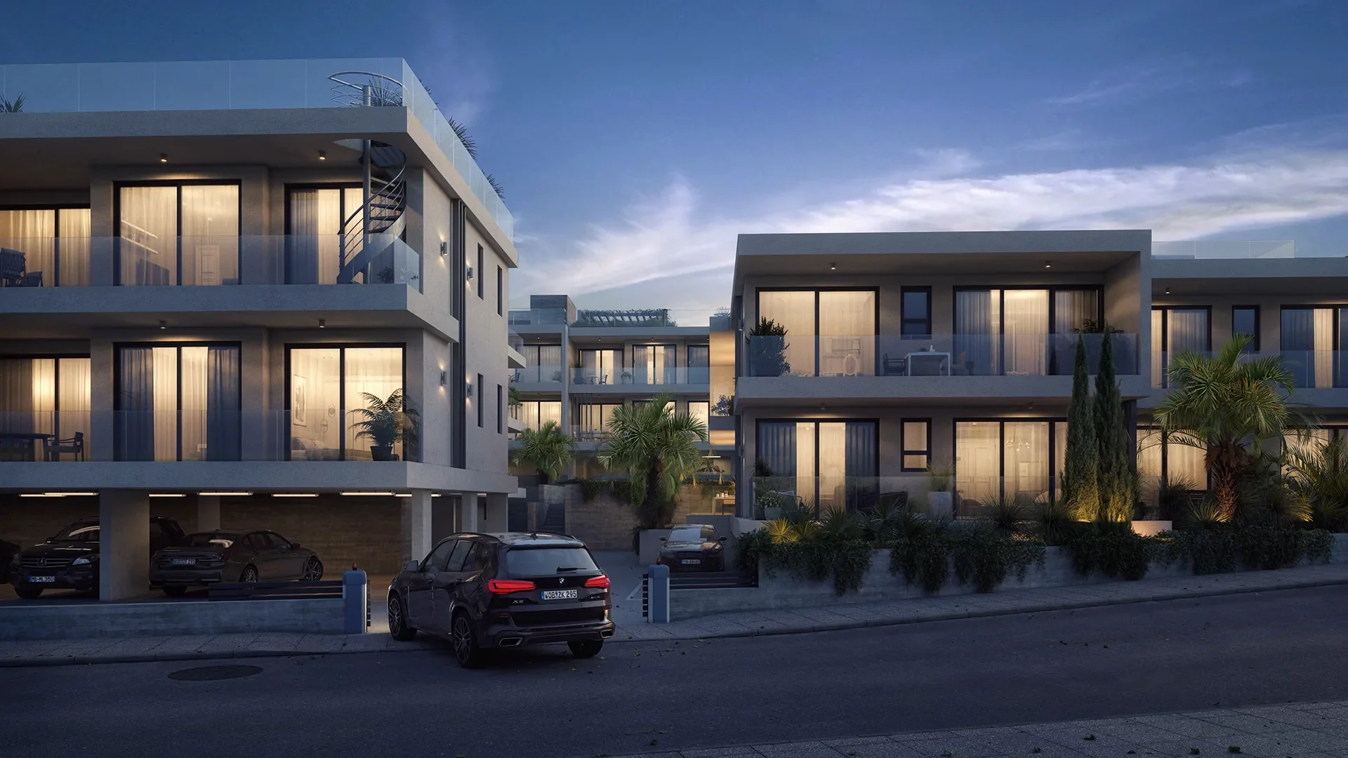 1 Bedroom Apartment C201 in a Gated Community, Lower Geroskipou
