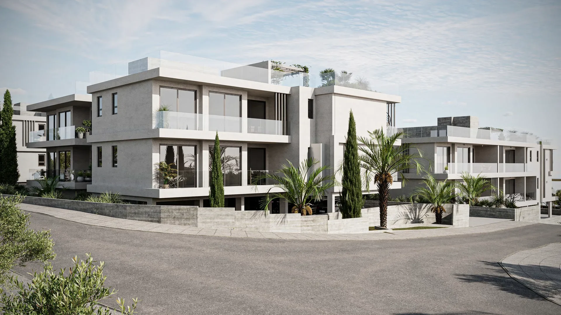 2 Bedroom Apartment E104 in a Gated Community, Lower Geroskipou