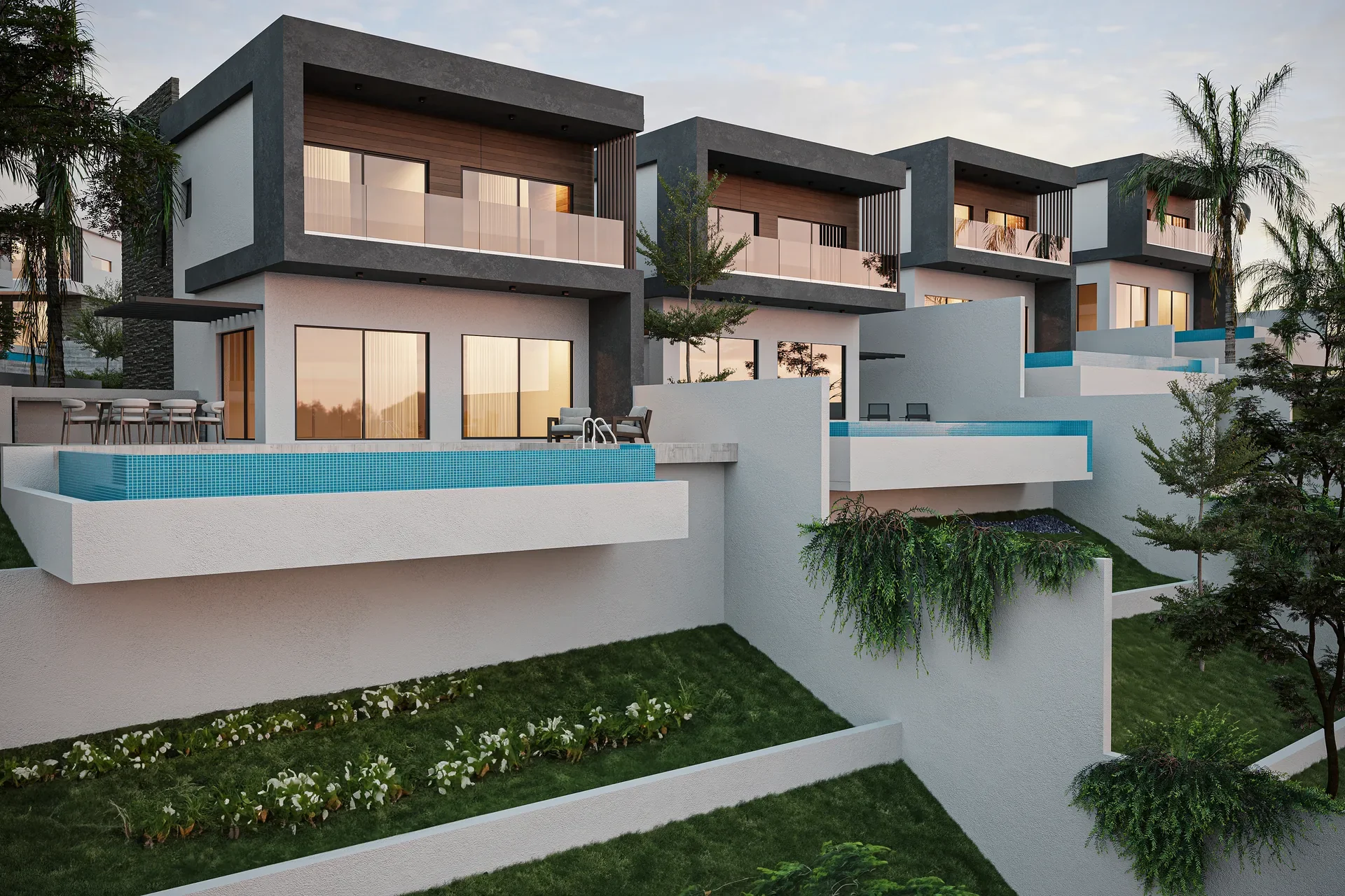 Luxury Villas with Sea Views in Peyia