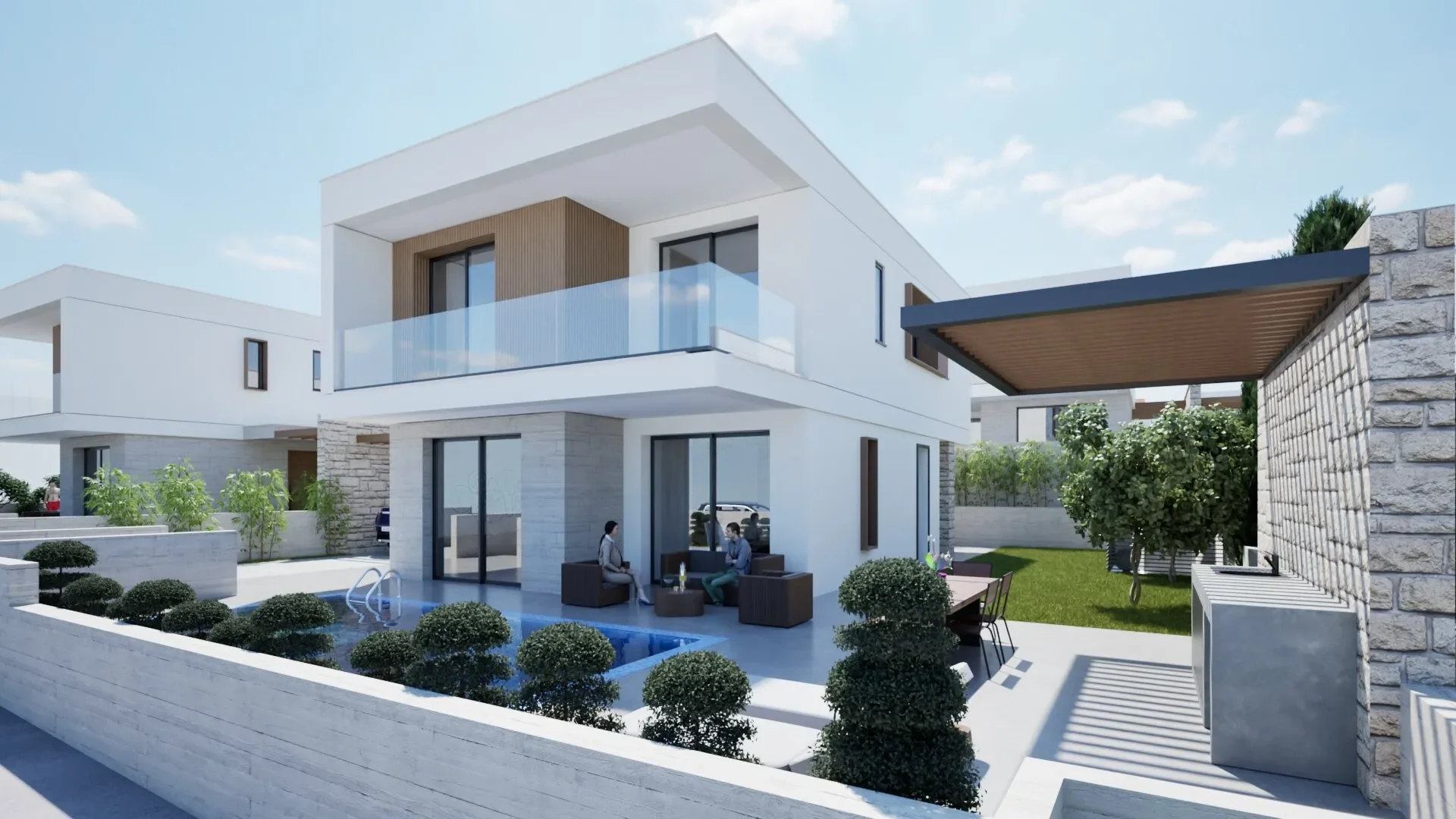 Family Villas on Private Plots in Tala