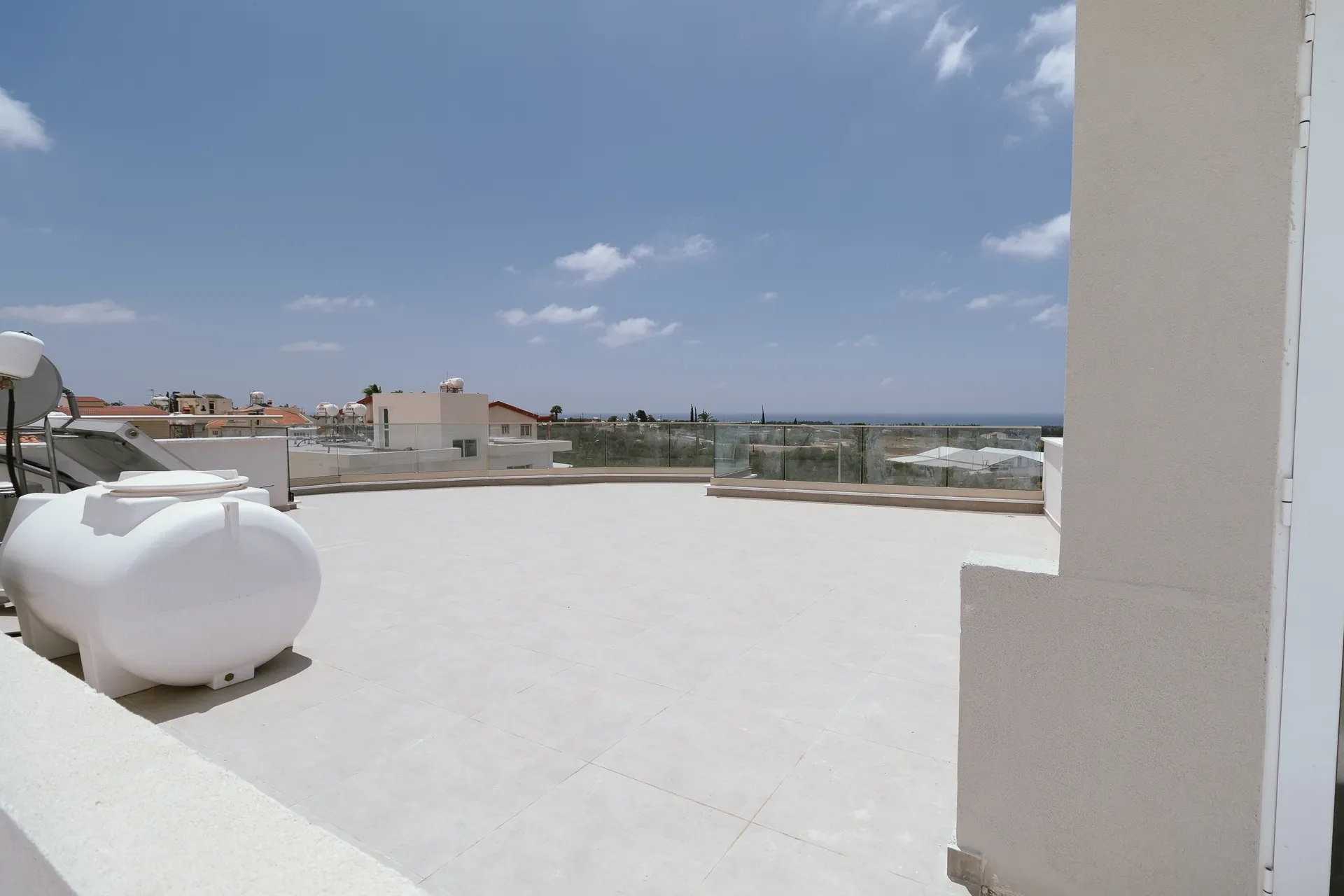 Ready Three-Bedroom Apartment with a Private Roof Garden in Geroskipou, Paphos