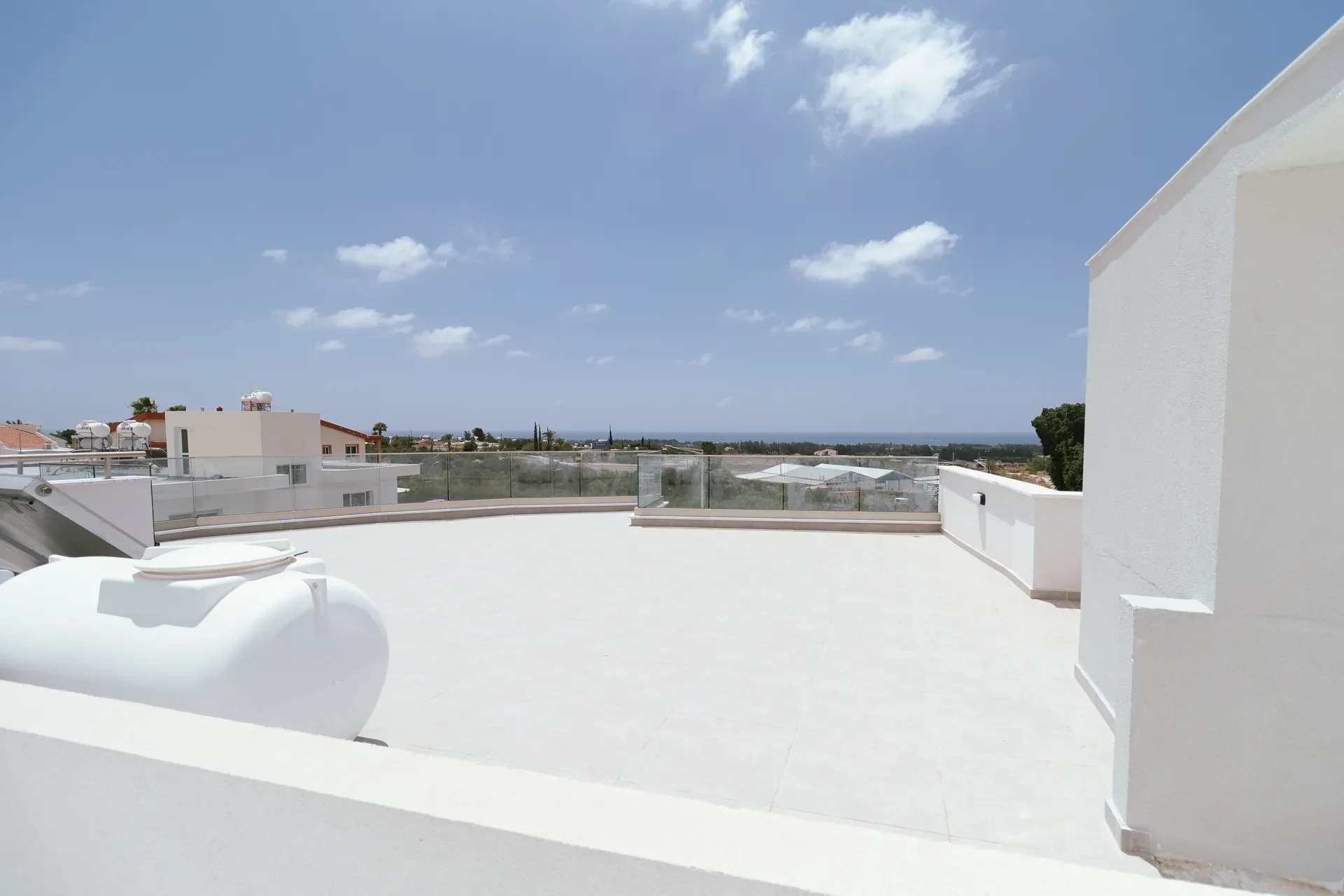 Ready Three-Bedroom Apartment with a Private Roof Garden in Geroskipou, Paphos