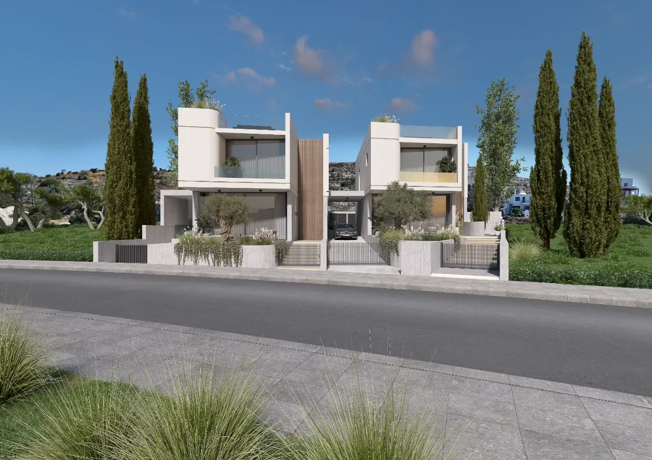 3 Bedroom Villa in Agia Marinouda, Geroskipou — Villa 01