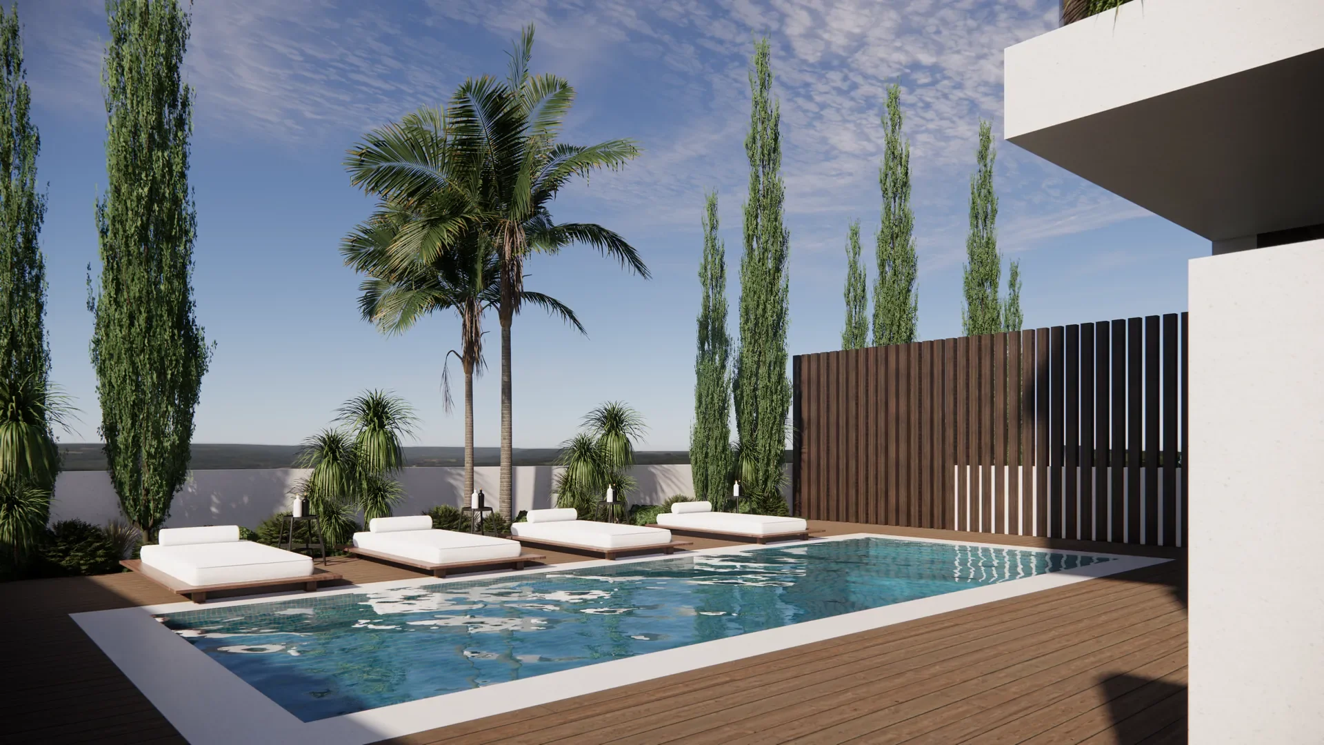 Three-Bedroom Penthouse with Sea Views in Universal, Paphos