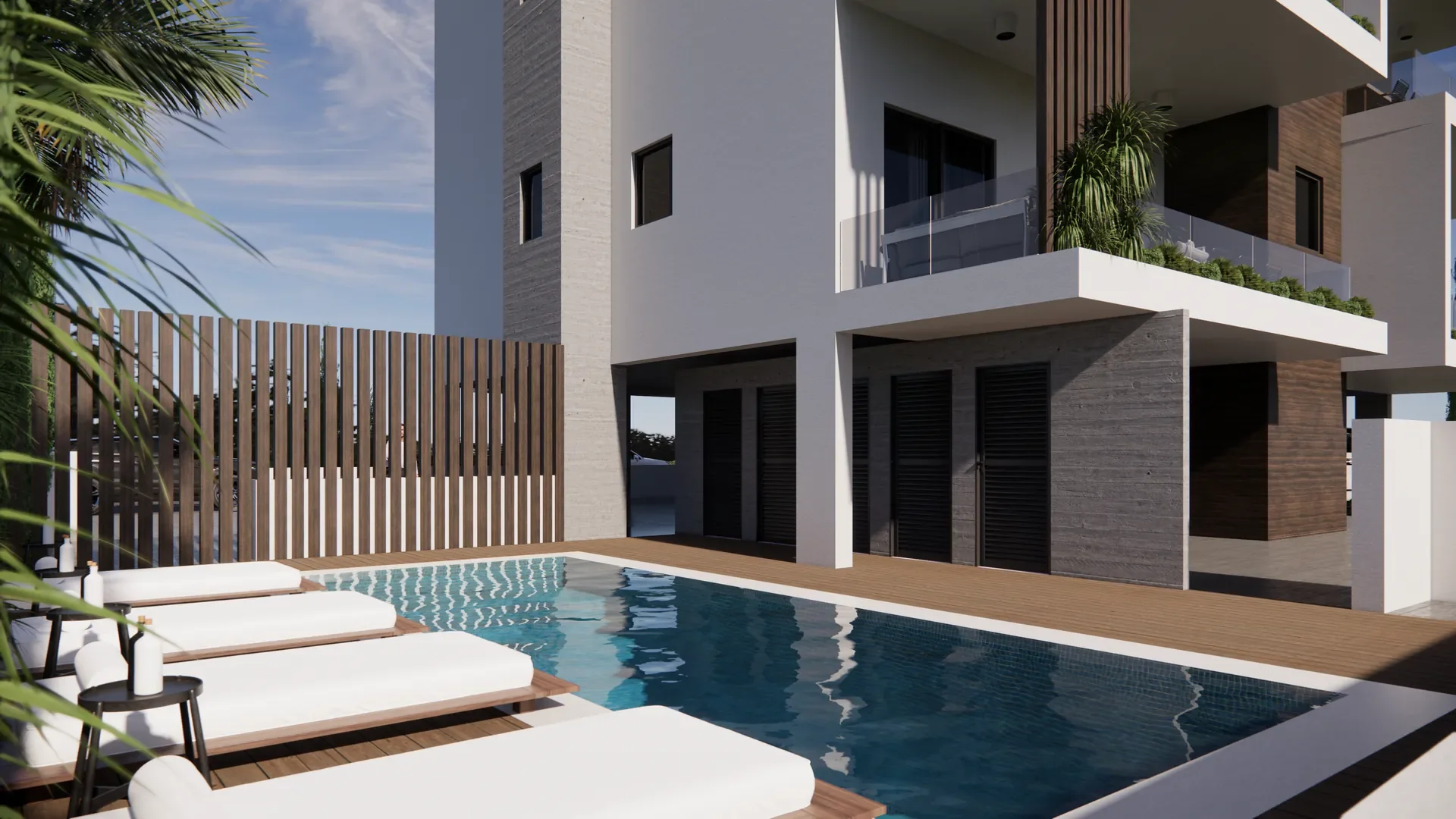 Three-Bedroom Penthouse with Sea Views in Universal, Paphos