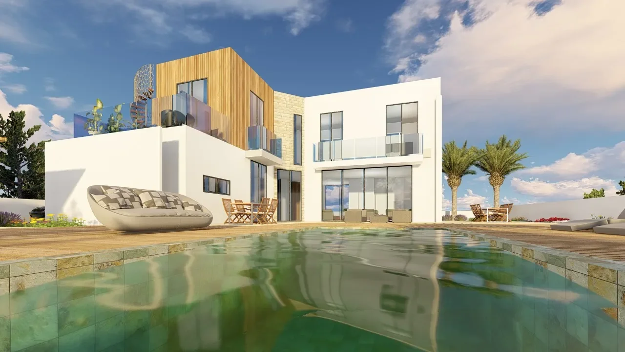 Four-Bedroom Sea-View Villa on a 3,000 m² Plot at Sea Caves, Peyia