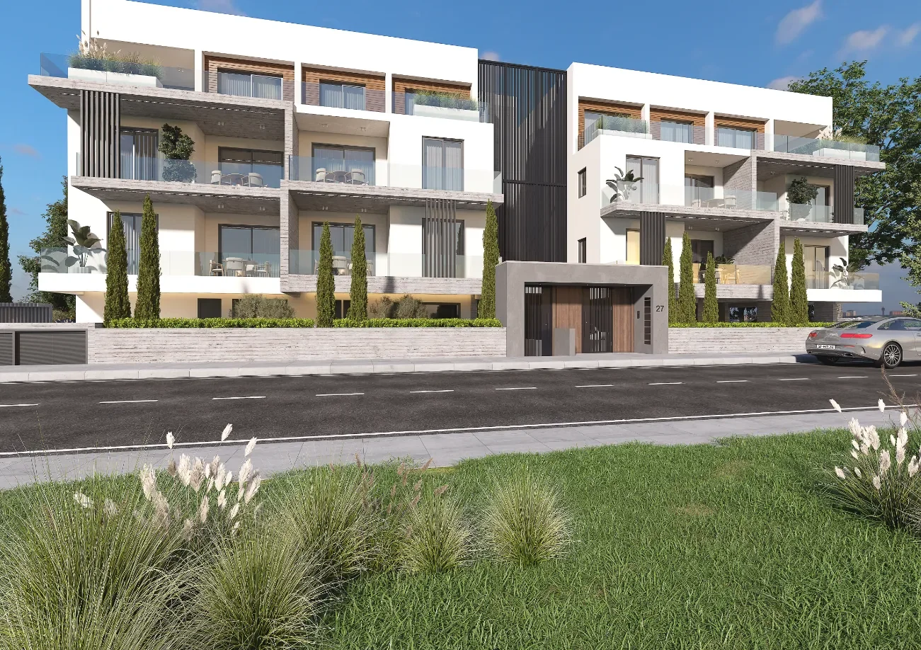 Two-Bedroom Apartments and a Penthouse with Pool and Gym near Tombs of the Kings, Paphos
