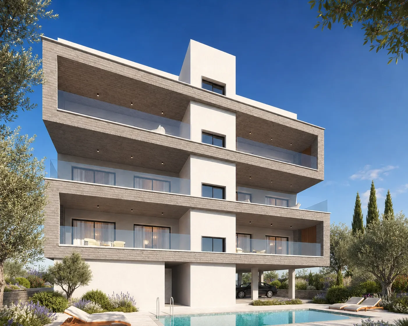 2 Bedroom Apartment near Tombs of the Kings, Paphos — Unit 201
