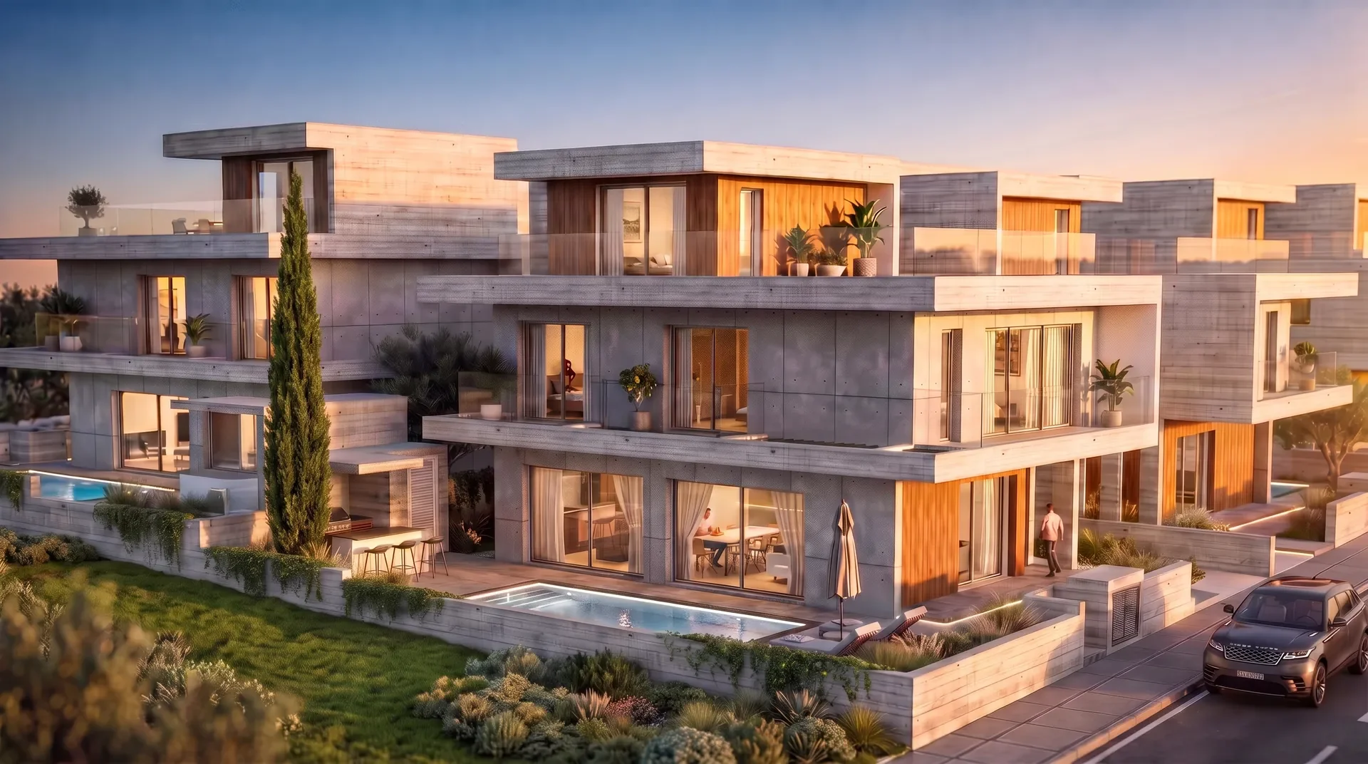 Detached Three-Bedroom Villas with Solar Power in Agia Marinouda, Geroskipou