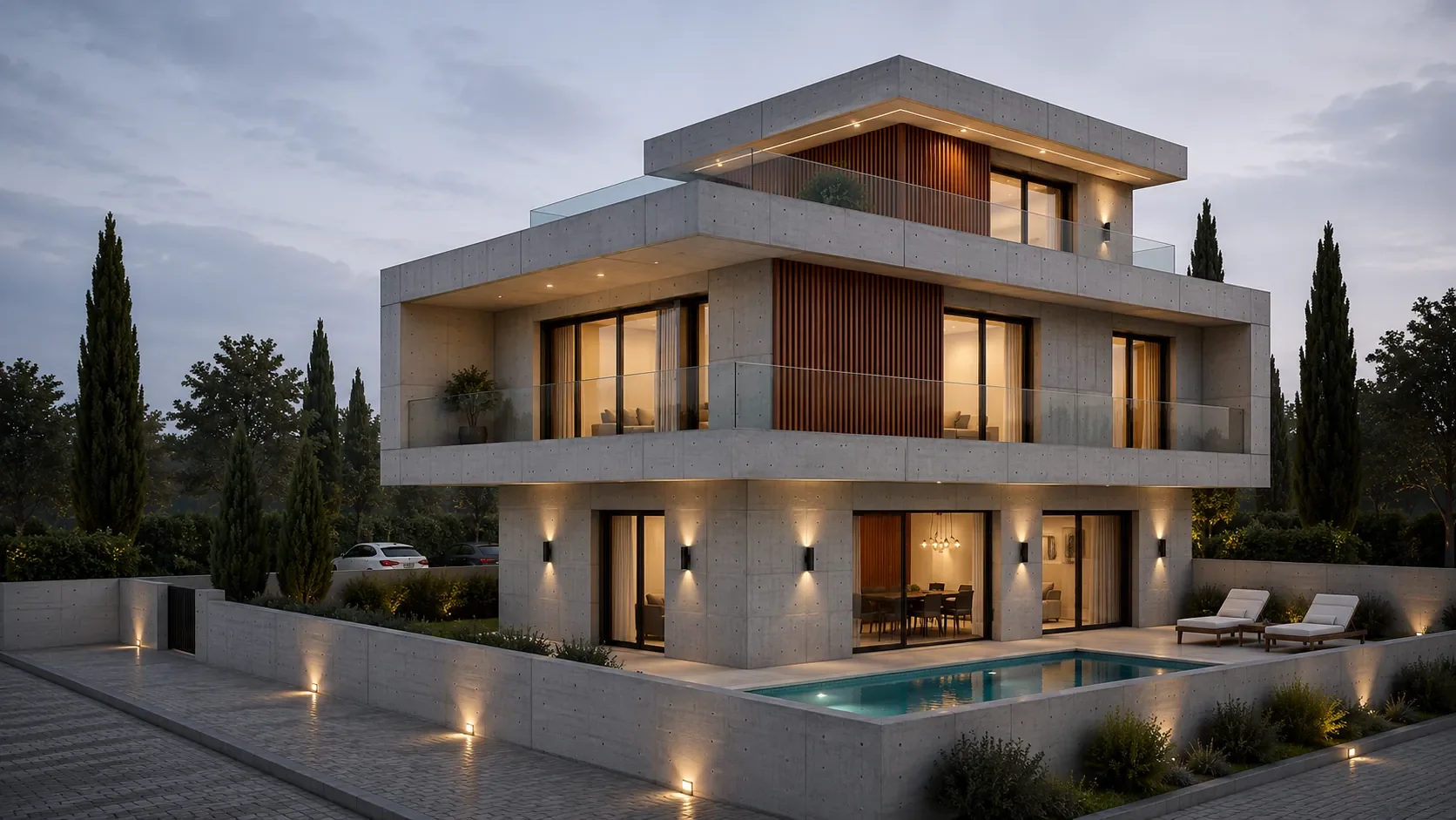 3 Bedroom Villa in Agia Marinouda, Geroskipou — Villa 08