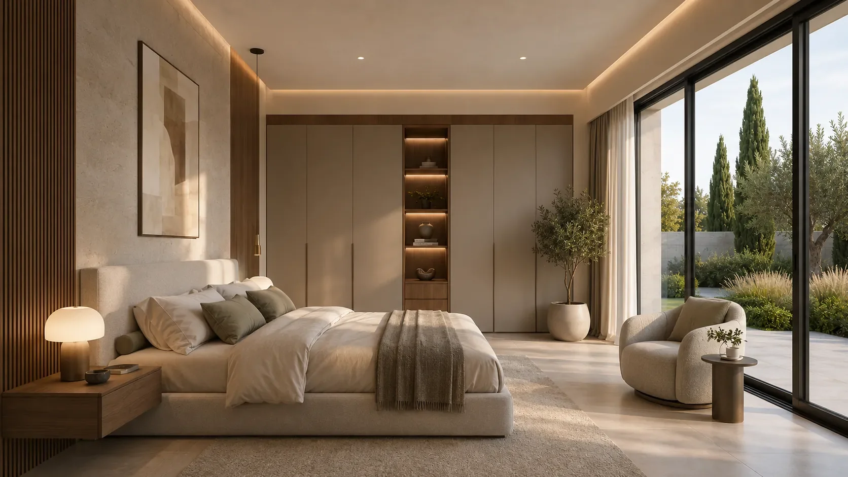 Detached Three-Bedroom Villas with Solar Power in Agia Marinouda, Geroskipou