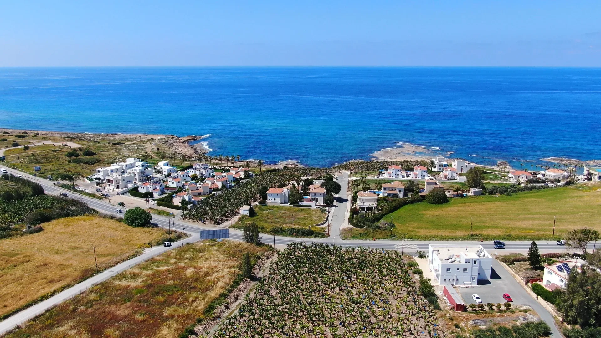 Sea-View Villas with Private Pools in Kissonerga