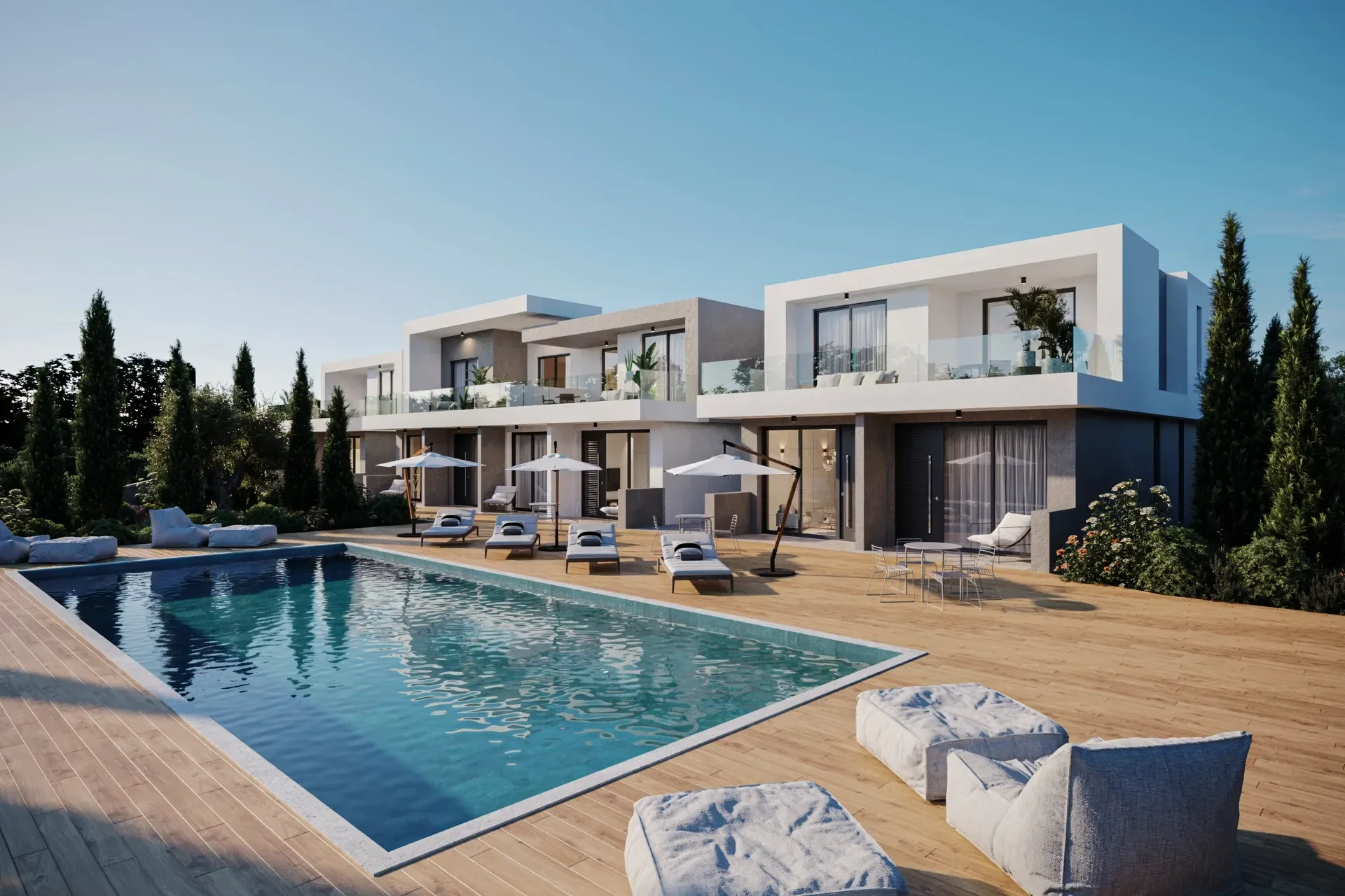 Apartments near the Tombs of the Kings in Chloraka