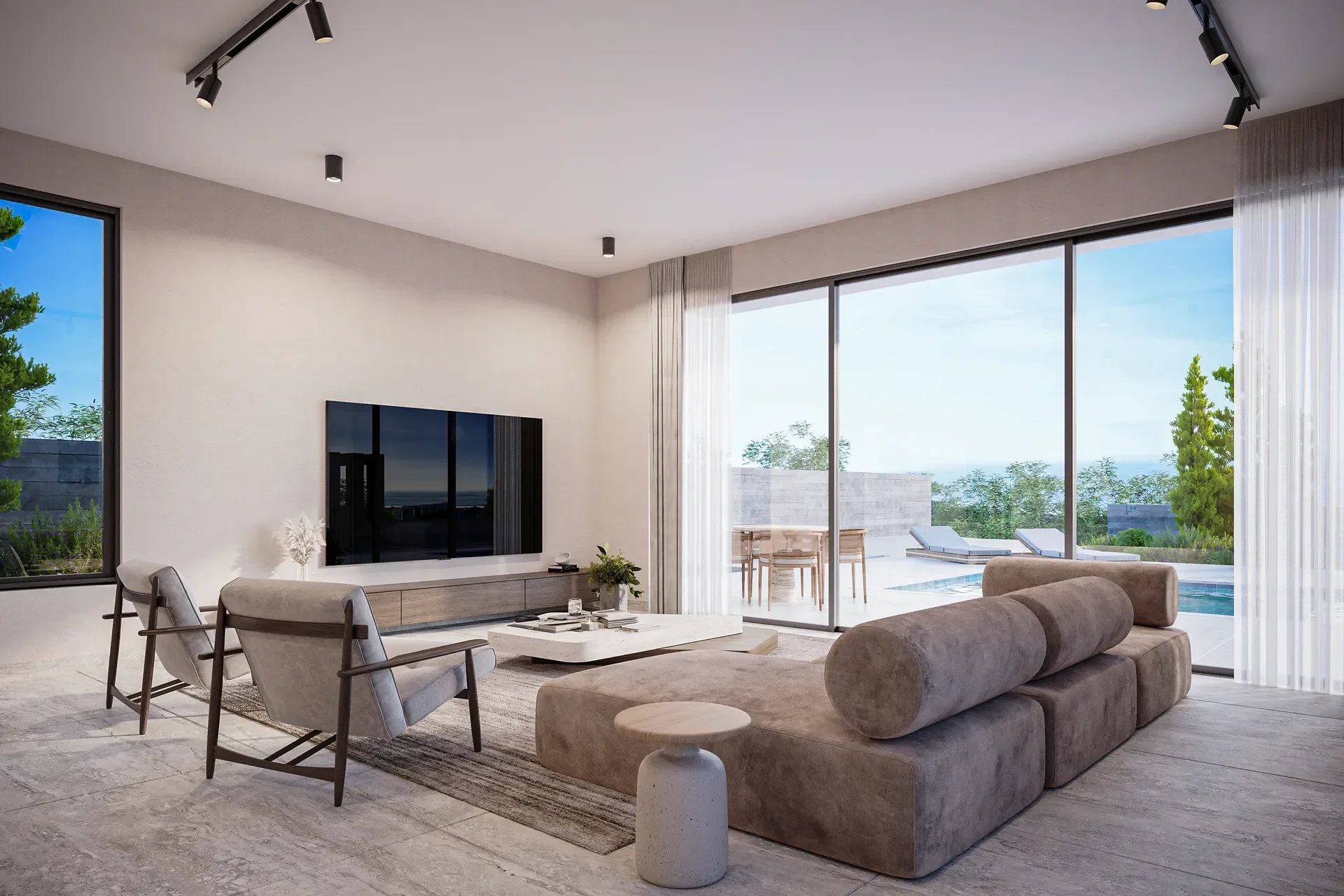 Luxury Villas with Panoramic Sea Views in Tala