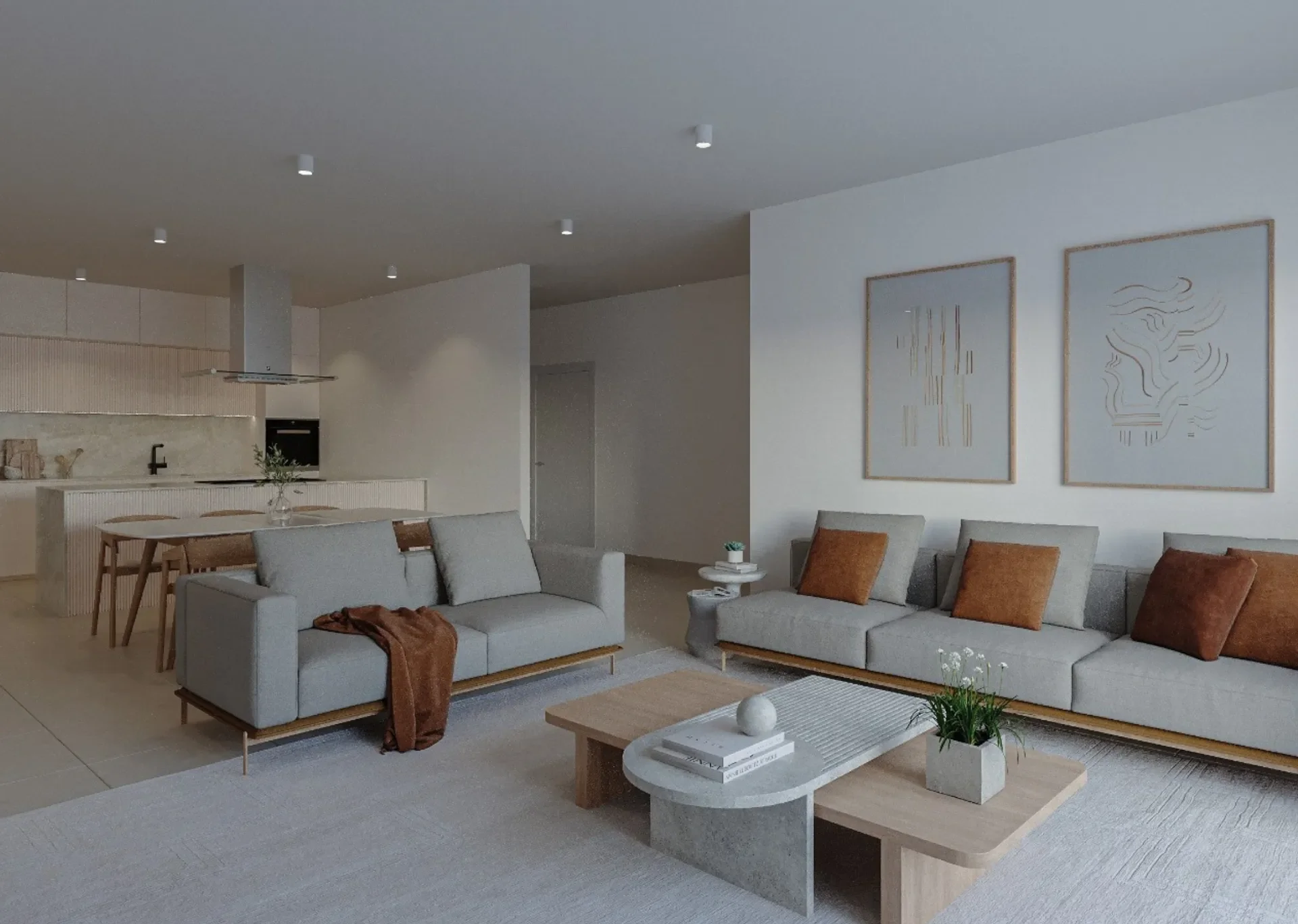 Family Apartments in Universal, Paphos — One to Three Bedrooms
