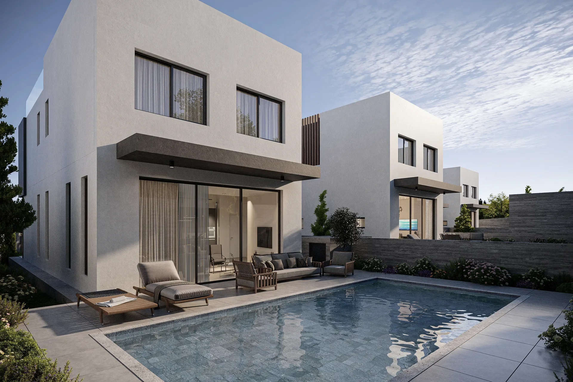 Three-Bedroom Houses in Tremithousa near the Paphos Schools