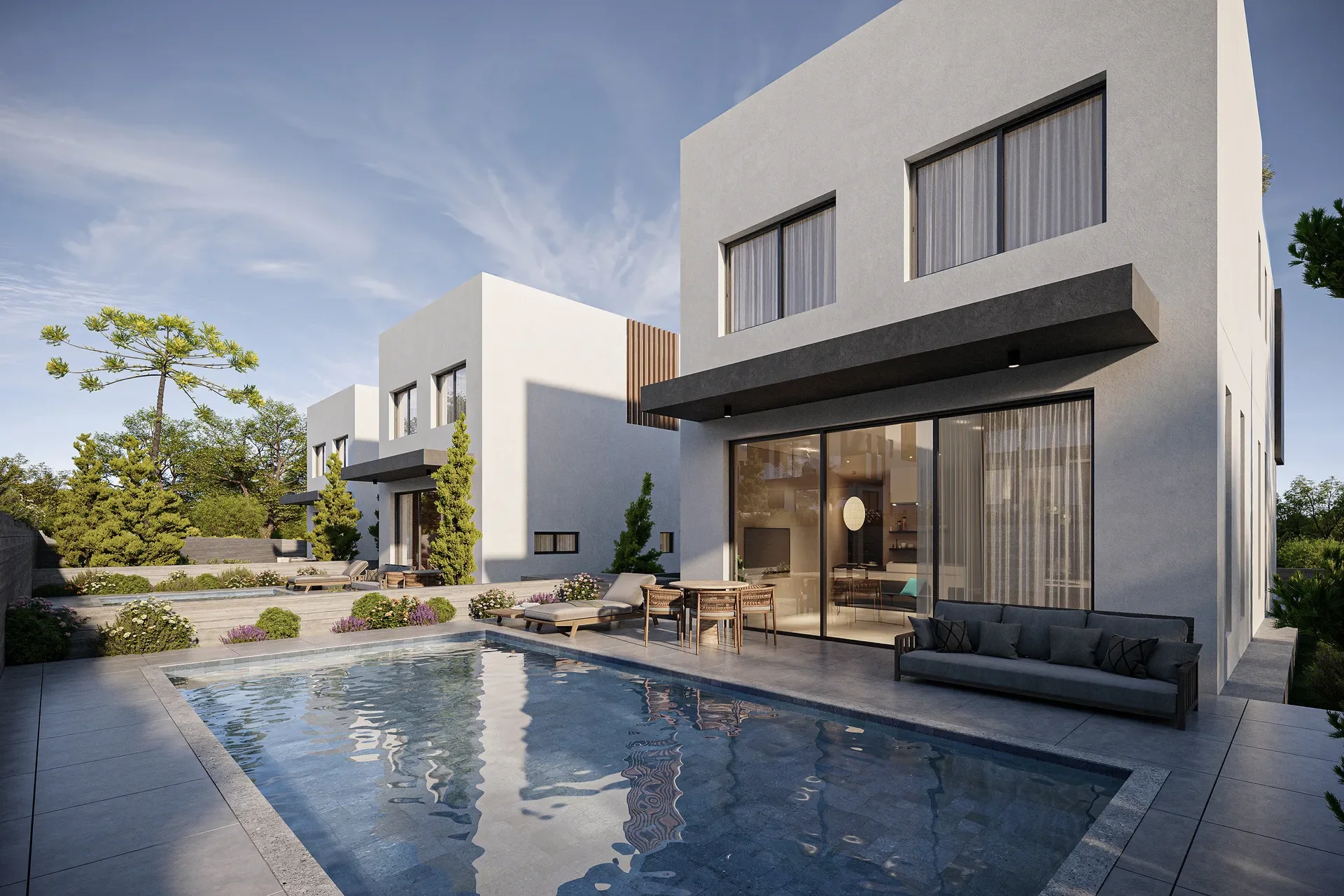Three-Bedroom Houses in Tremithousa near the Paphos Schools