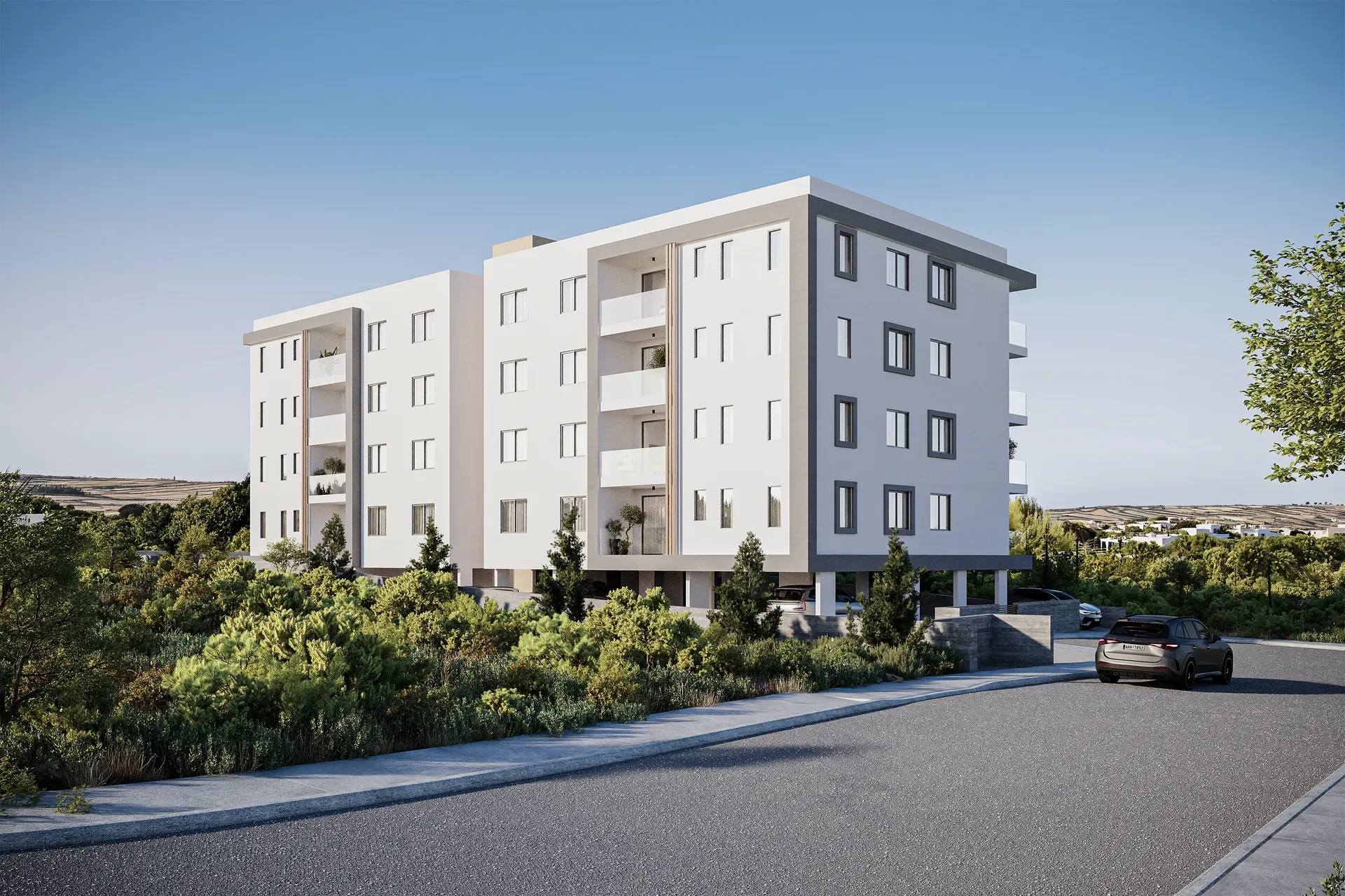 New Apartments by the Park of Colours in Paphos