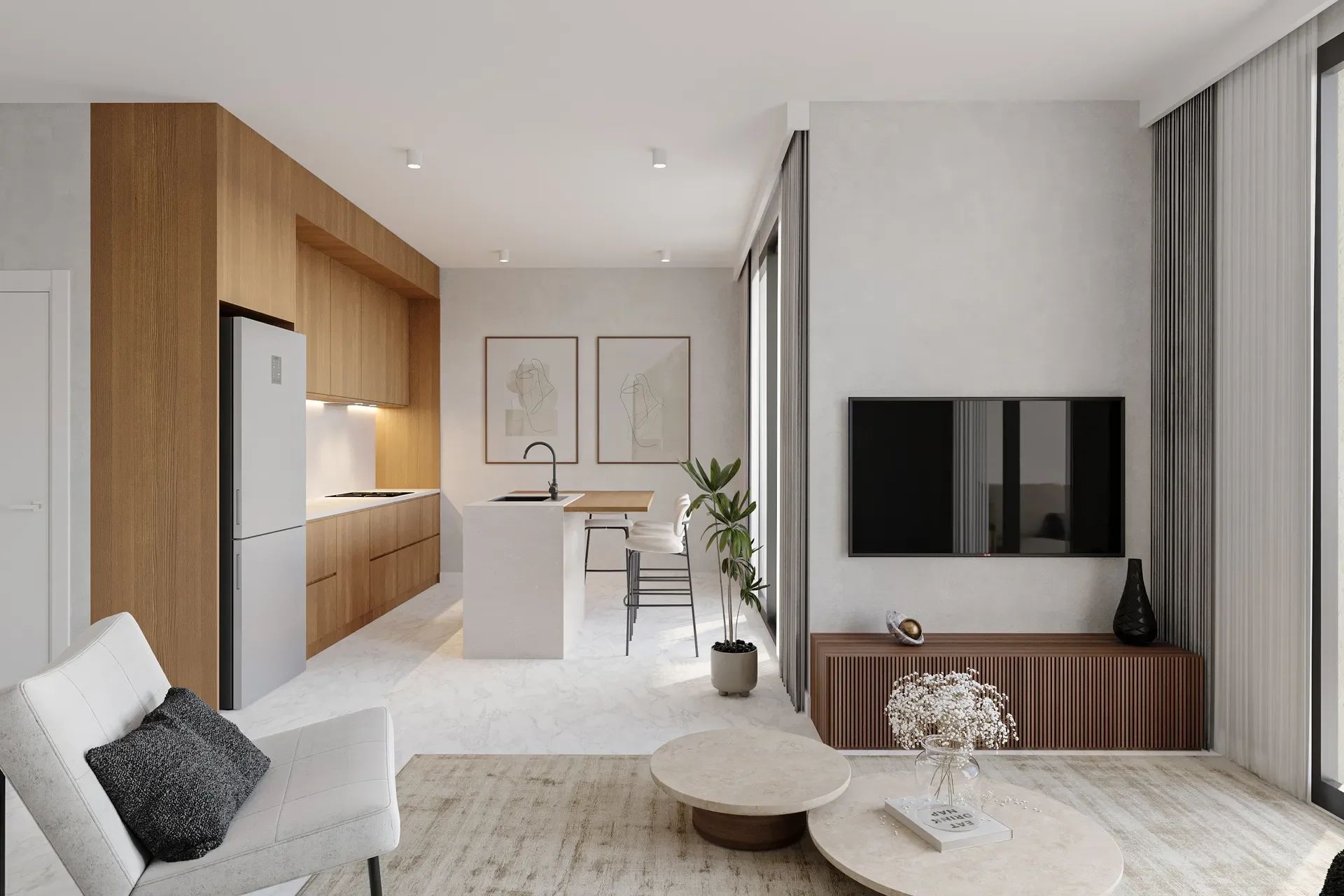 Apartments 200 Metres from the Sea in Kissonerga
