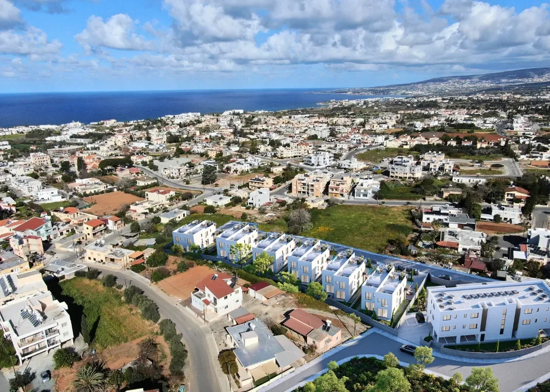 Two-Bedroom Apartments in Chloraka with Sea Views