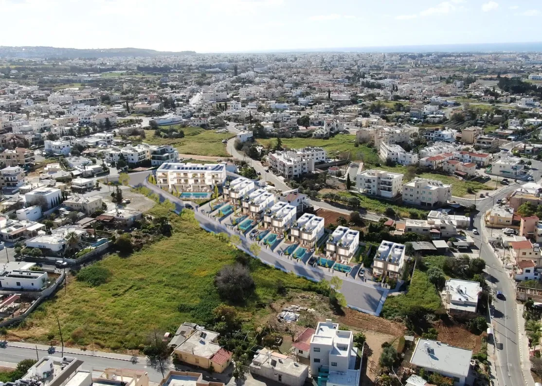 Two-Bedroom Apartments in Chloraka with Sea Views