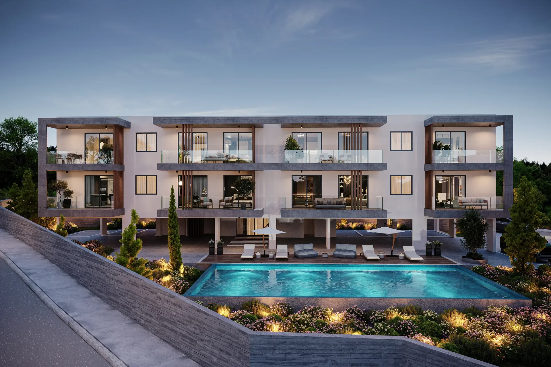 2 Bedroom Apartment in Chloraka — Unit 101