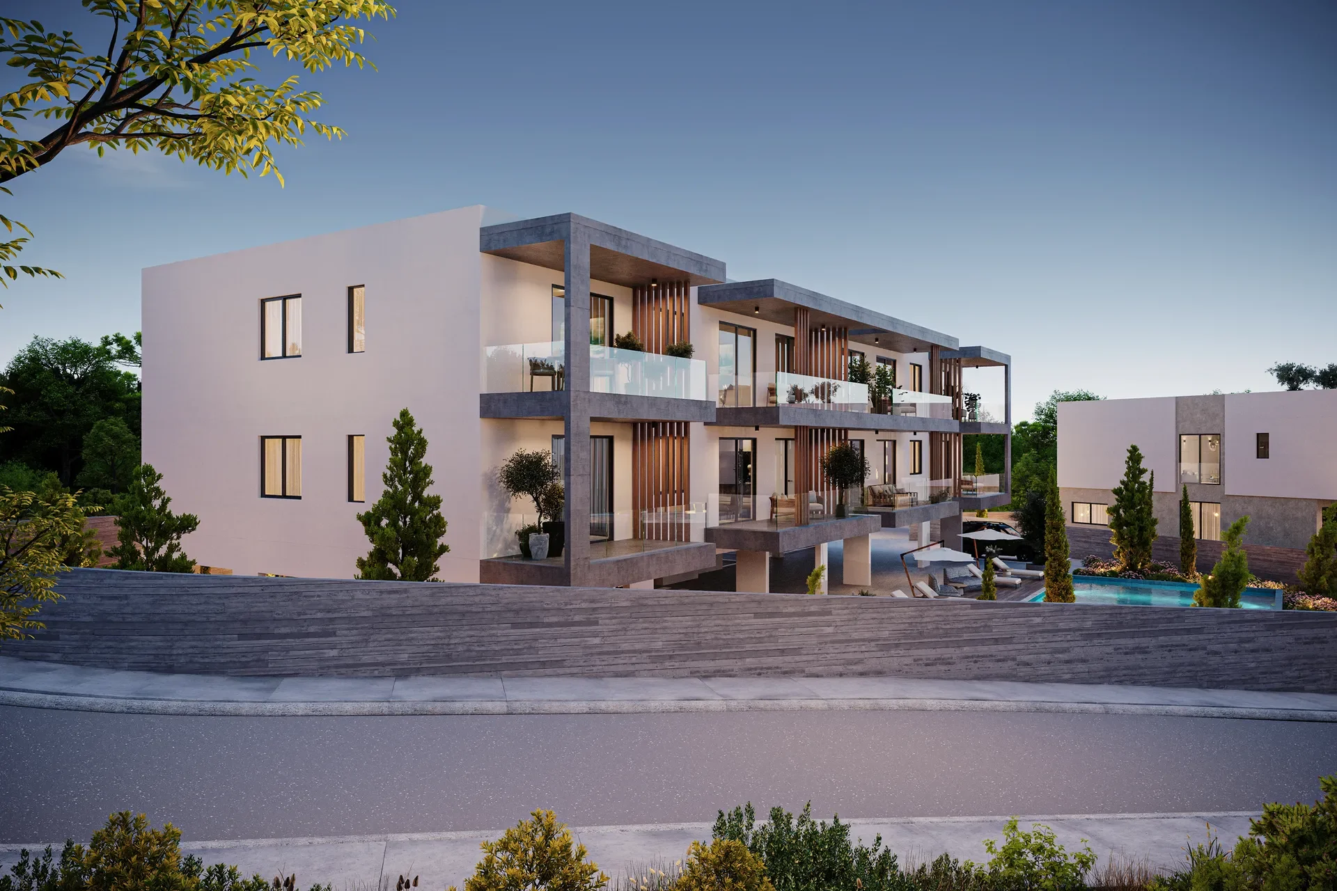 2 Bedroom Apartment in Chloraka — Unit 104