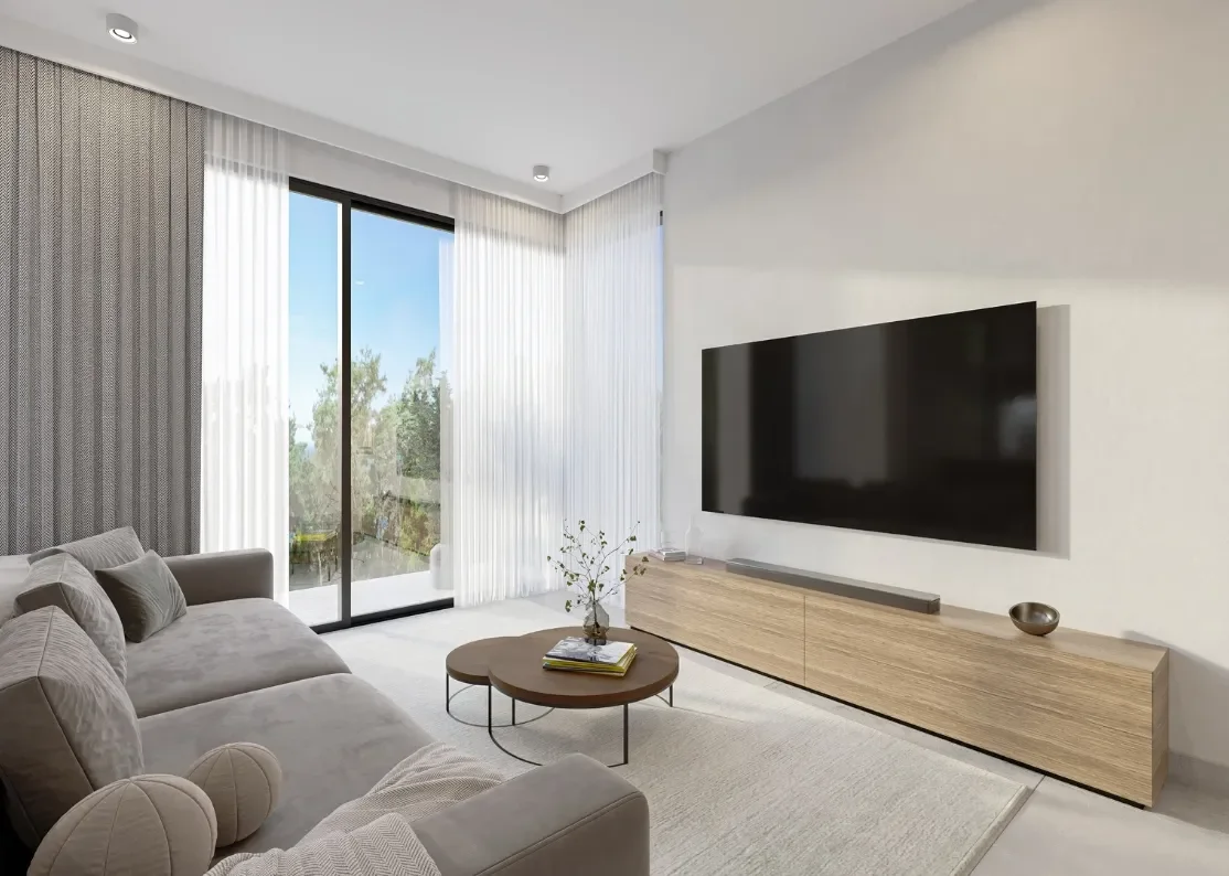 Two-Bedroom Apartments in Chloraka with Sea Views