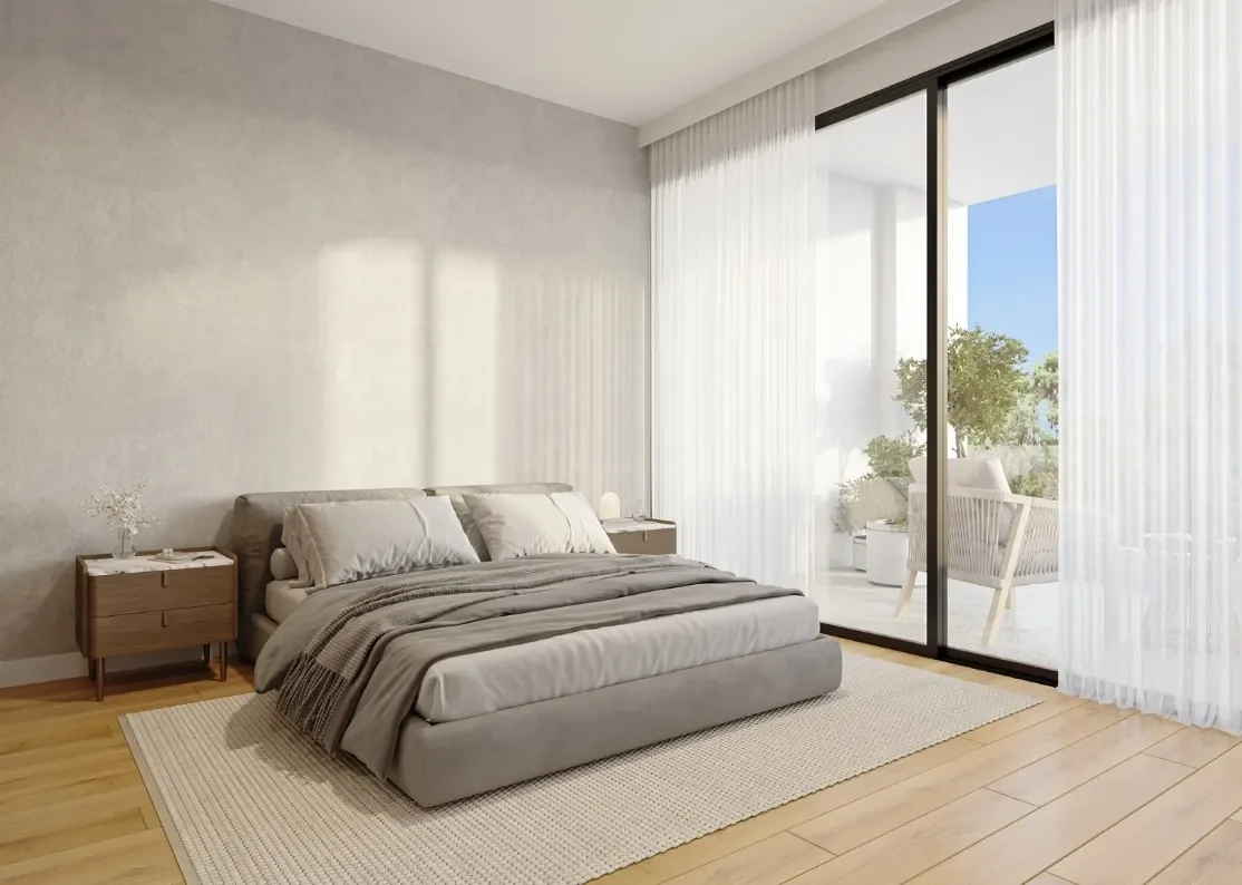 Two-Bedroom Apartments in Chloraka with Sea Views