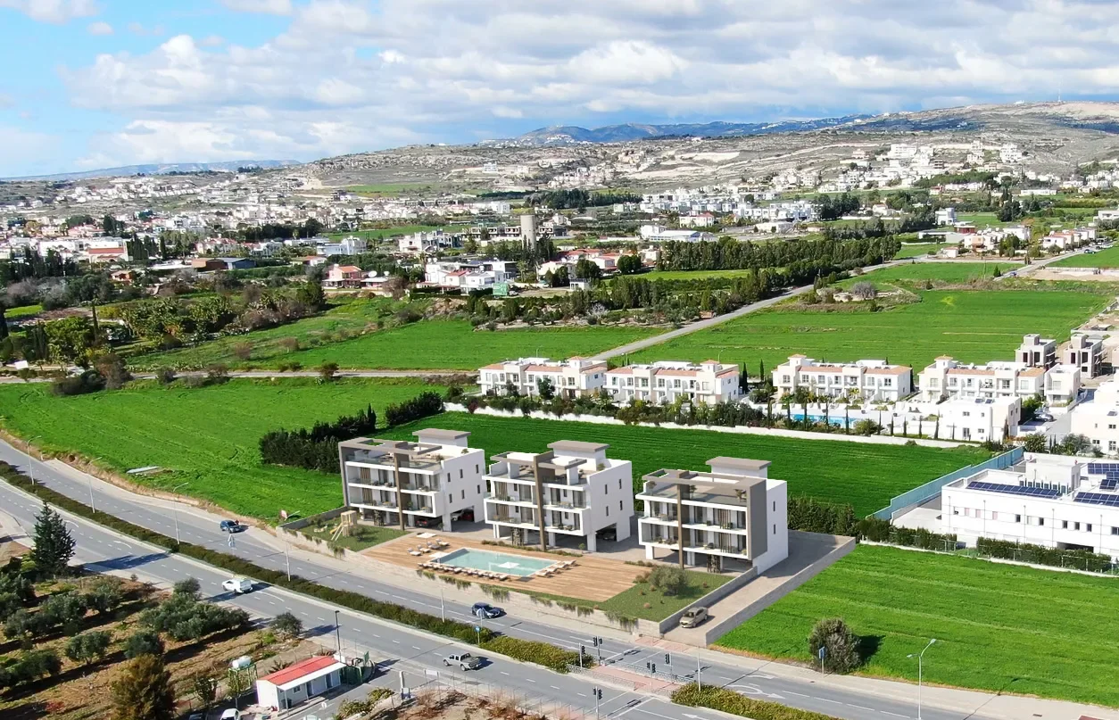 Apartments with Roof Gardens in Geroskipou