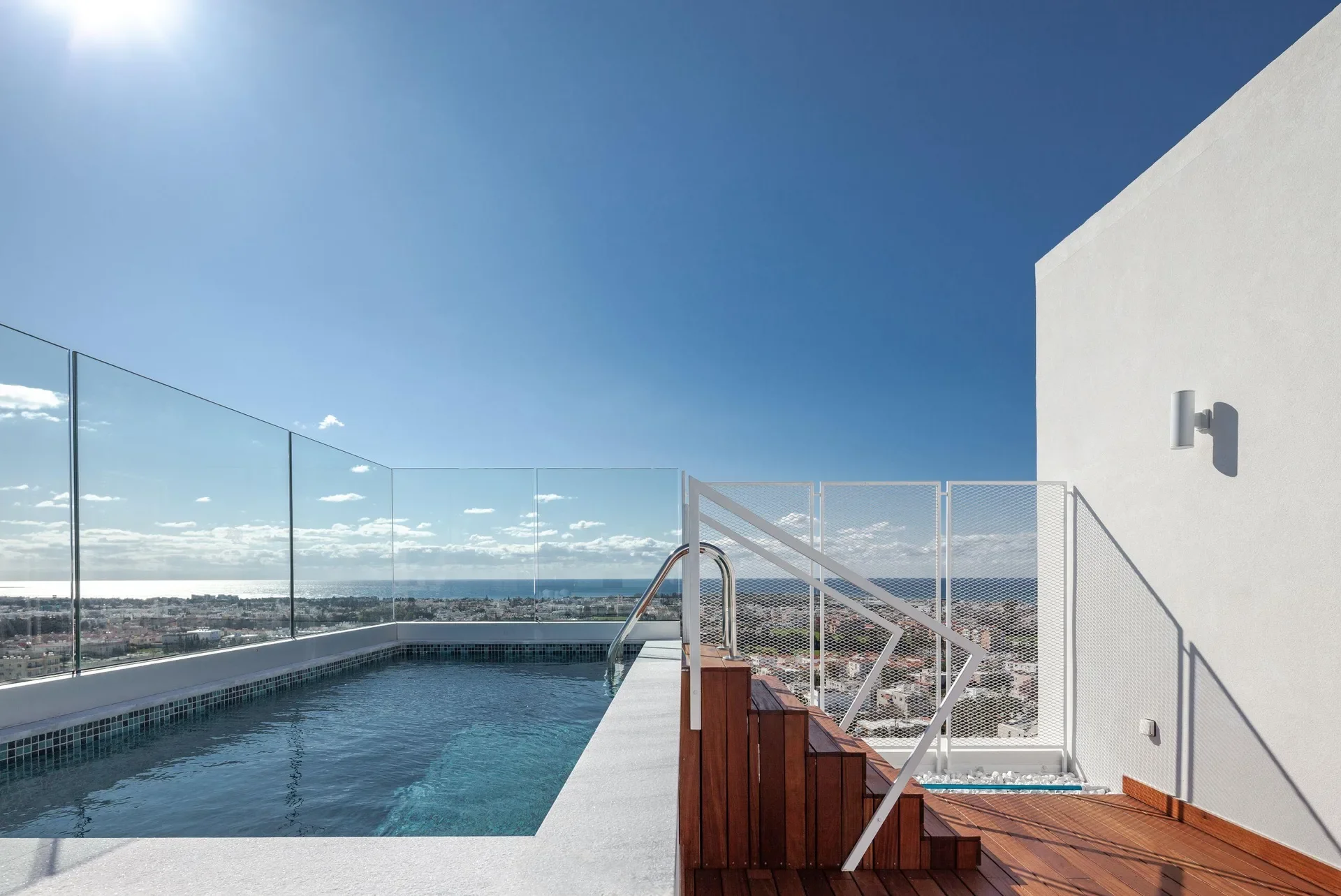 City-Centre Villa with Rooftop Pool and Roof Garden in Paphos