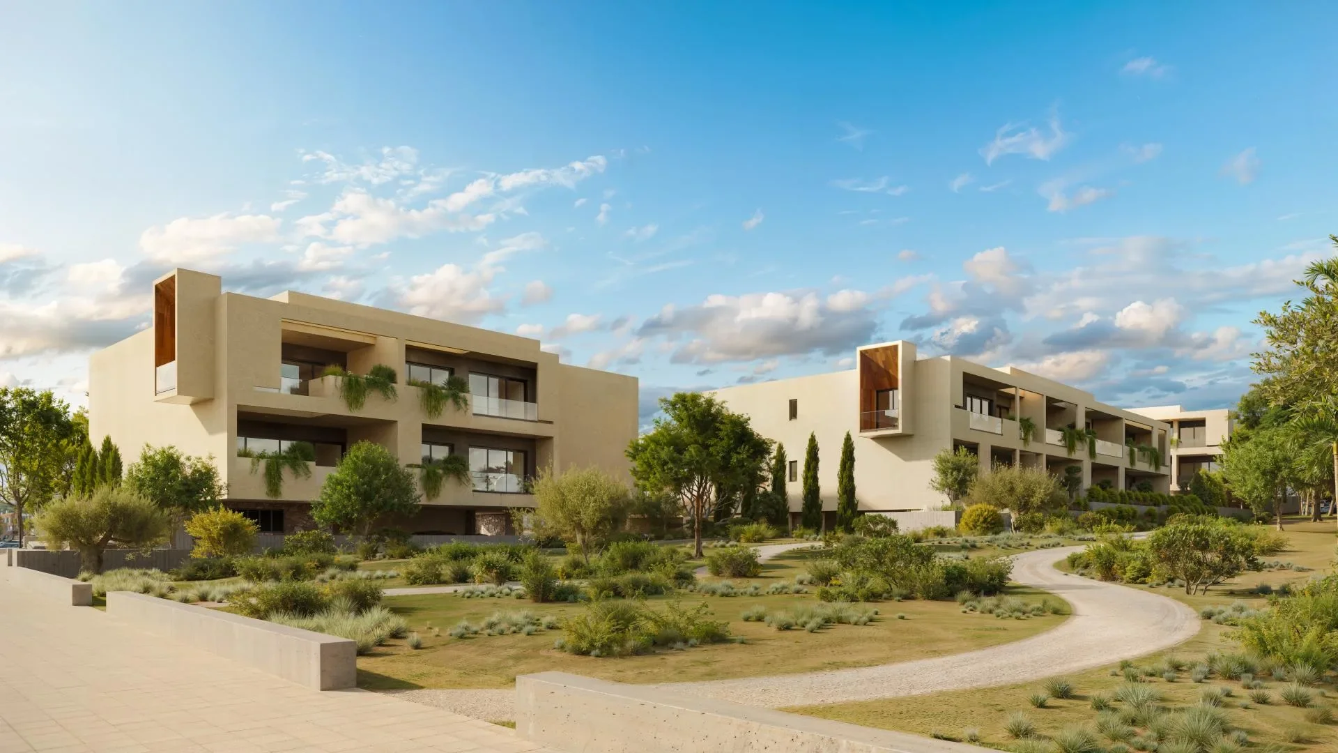 Modern Apartments with Two Pools in Emba, Paphos