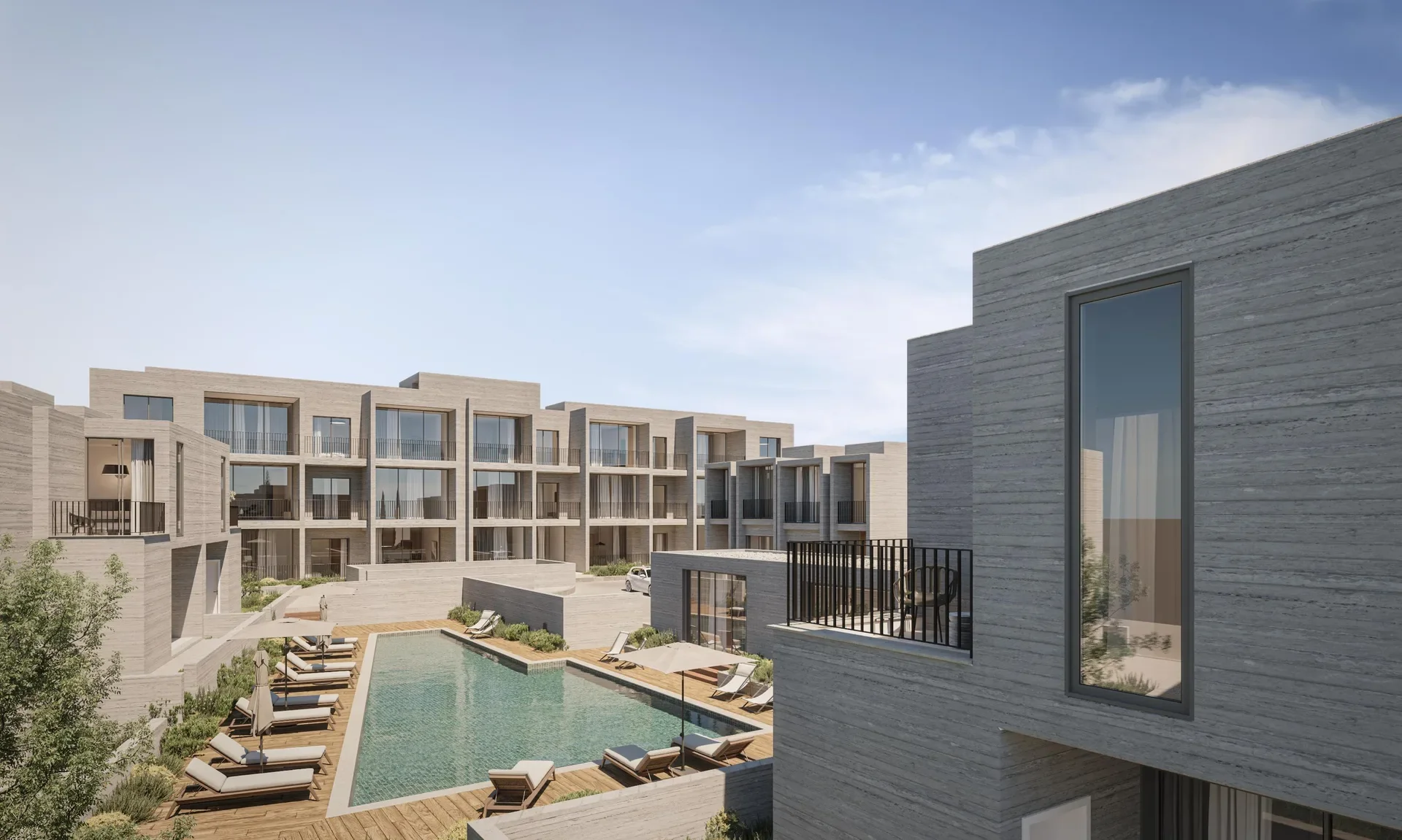2 Bedroom Apartment 207 in Emba by the 107 m² Pool