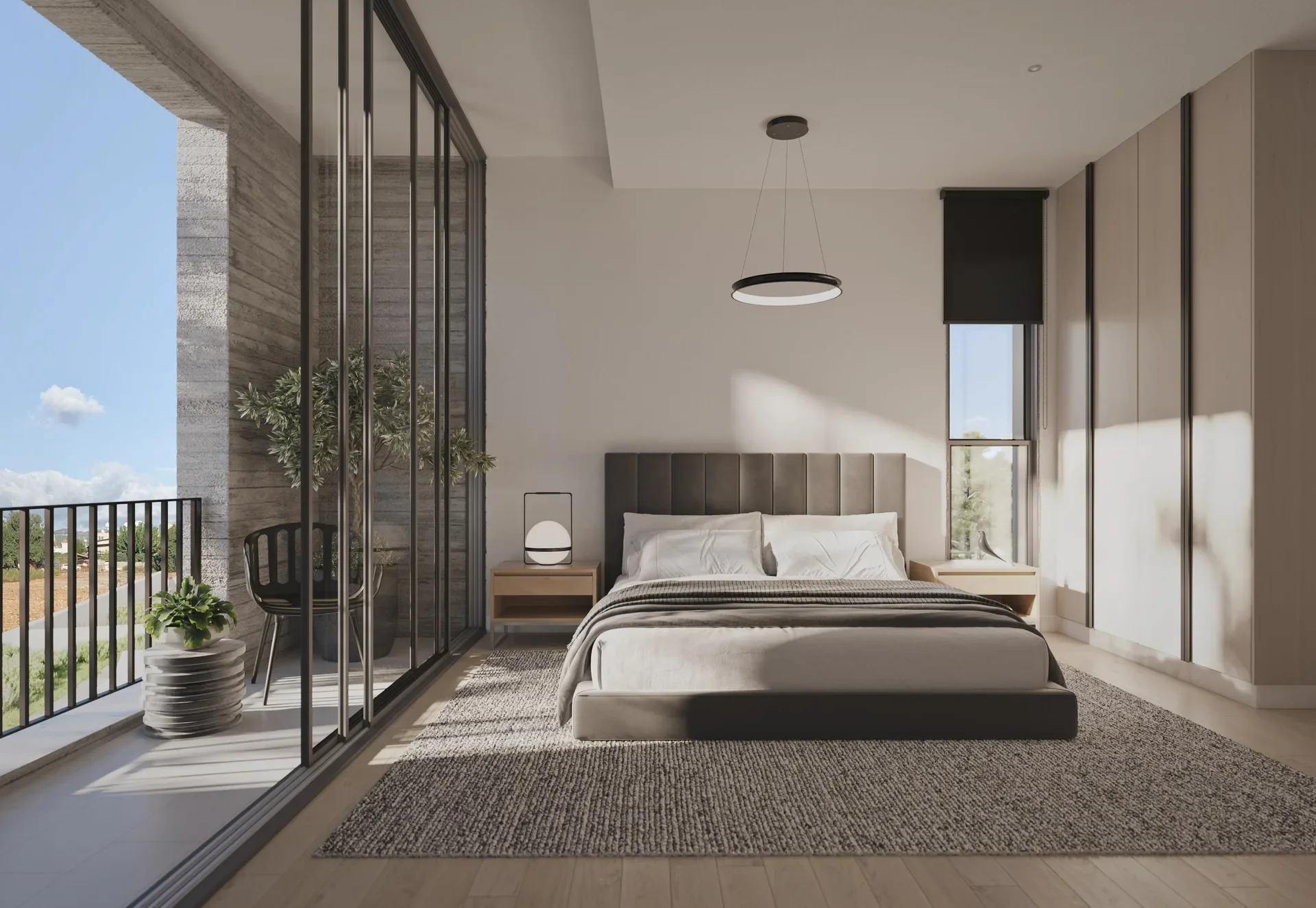 Two-Bedroom Apartments by a 107 m² Pool in Emba