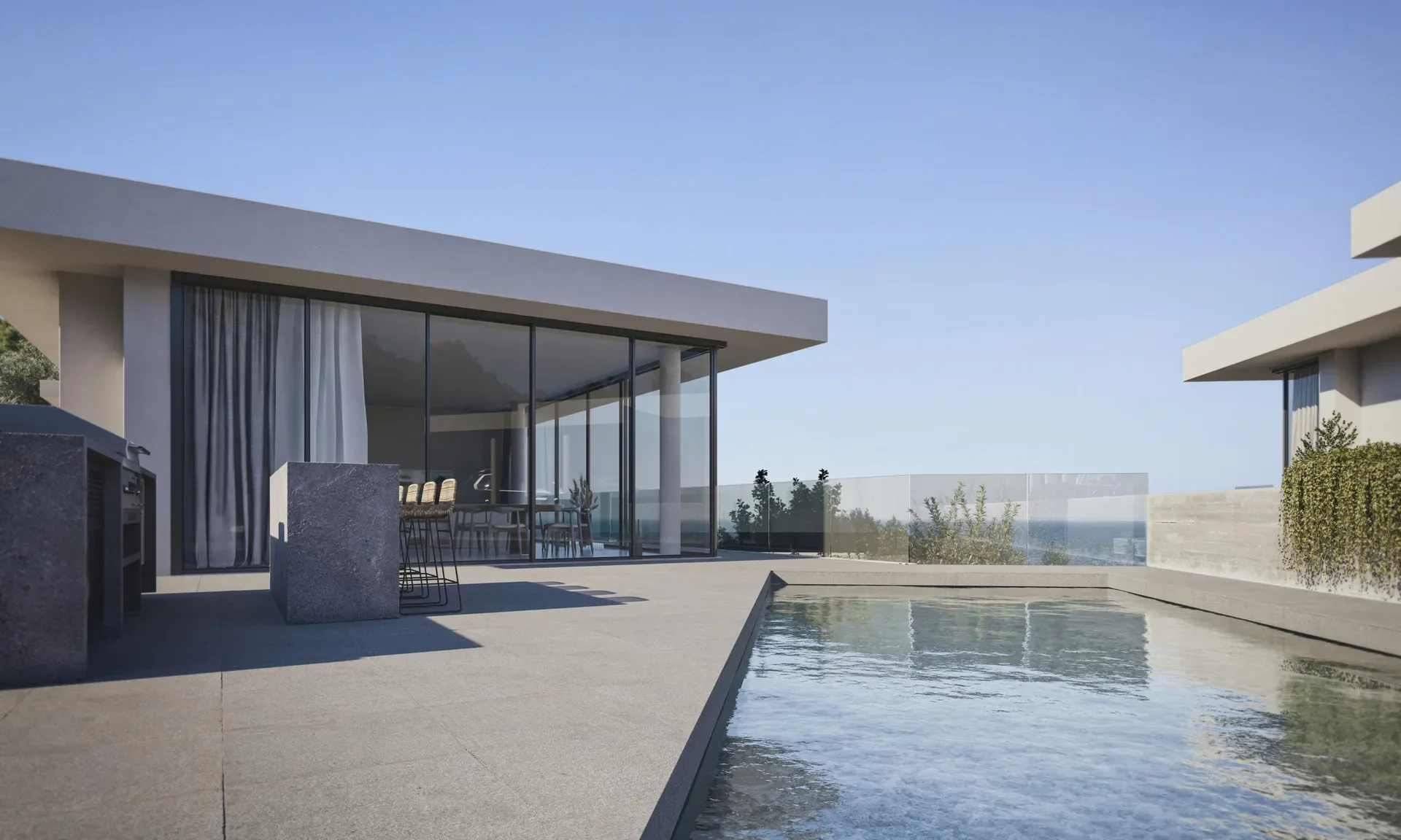 Luxury Villas with Private Pools in the Hills of Tremithousa