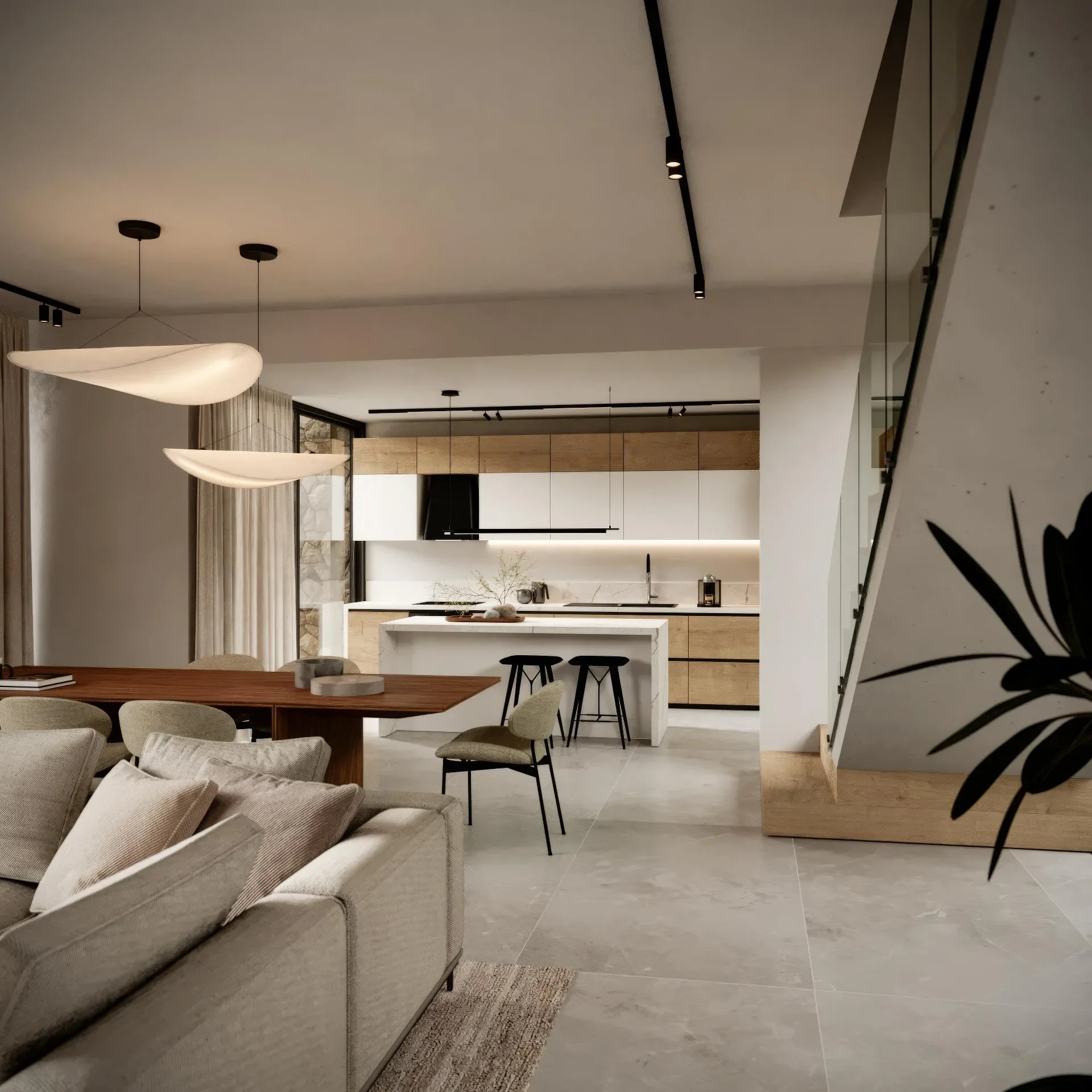 Smart Four-Bedroom Villa with Overflow Pool in Chloraka