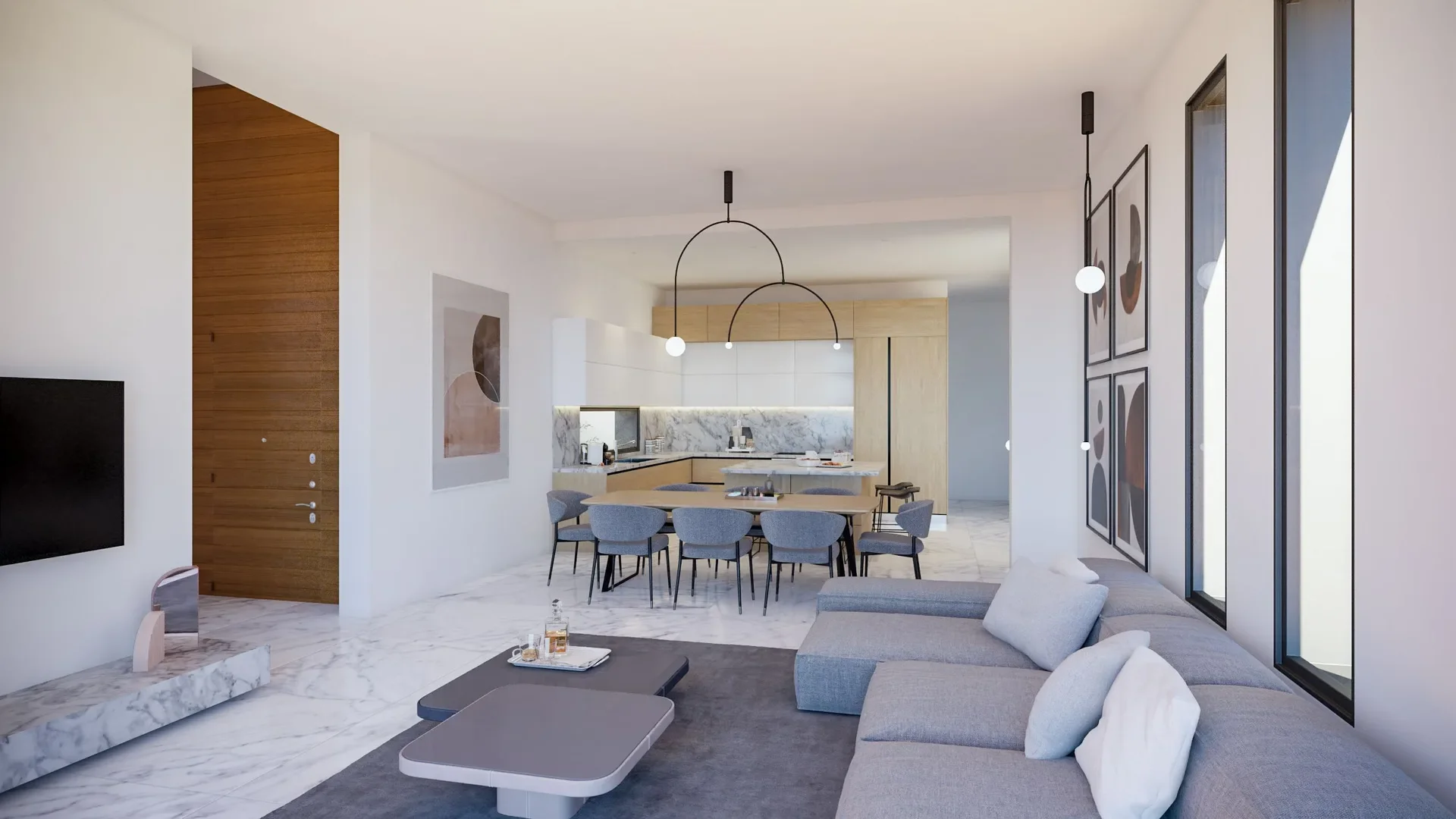 Smart Villas with Sea Views in the Hills of Tsada