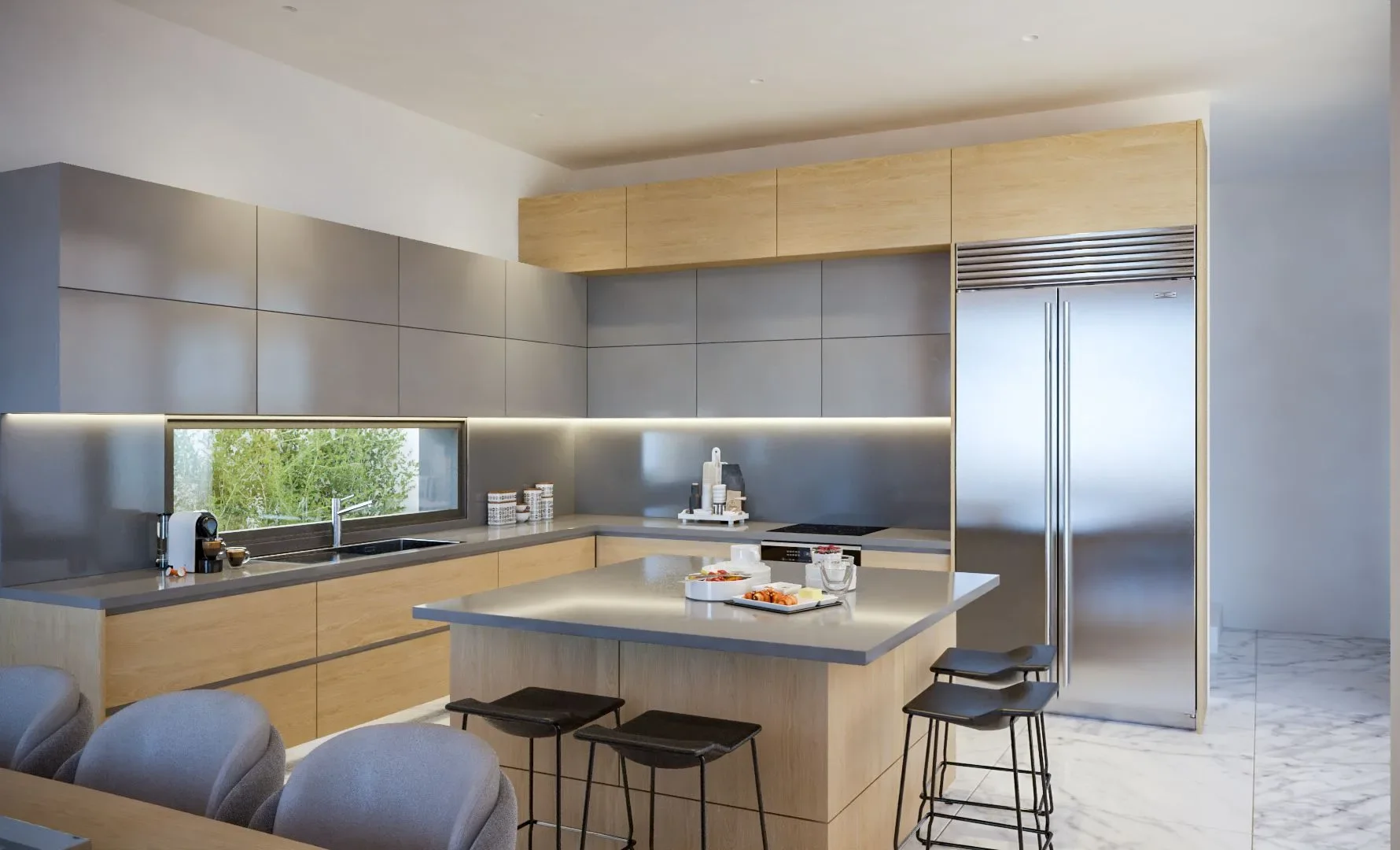 Smart Villas with Sea Views in the Hills of Tsada