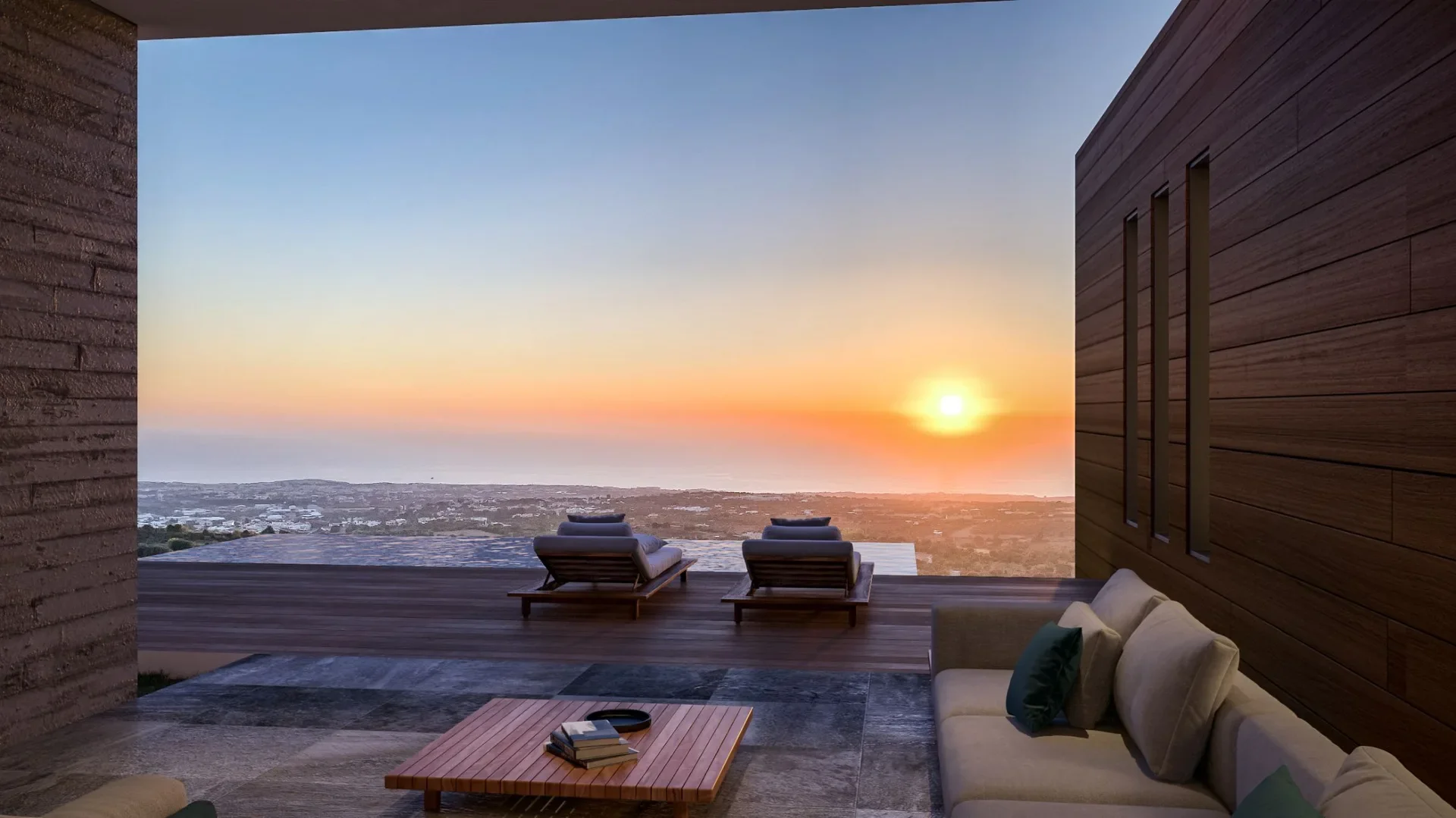 Smart Villas with Sea Views in the Hills of Tsada