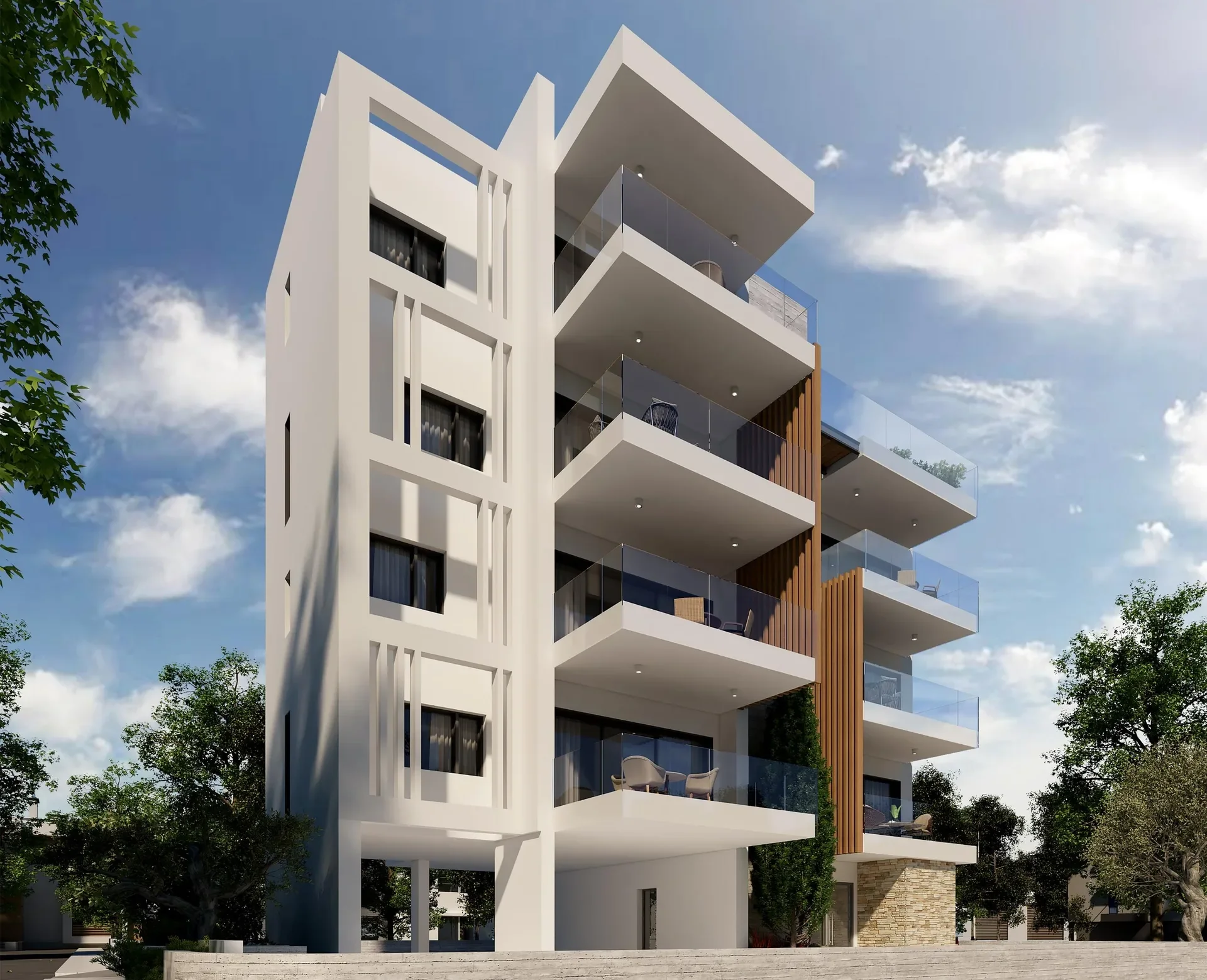 1 Bedroom Apartment 202 in Upper Paphos, Furnished