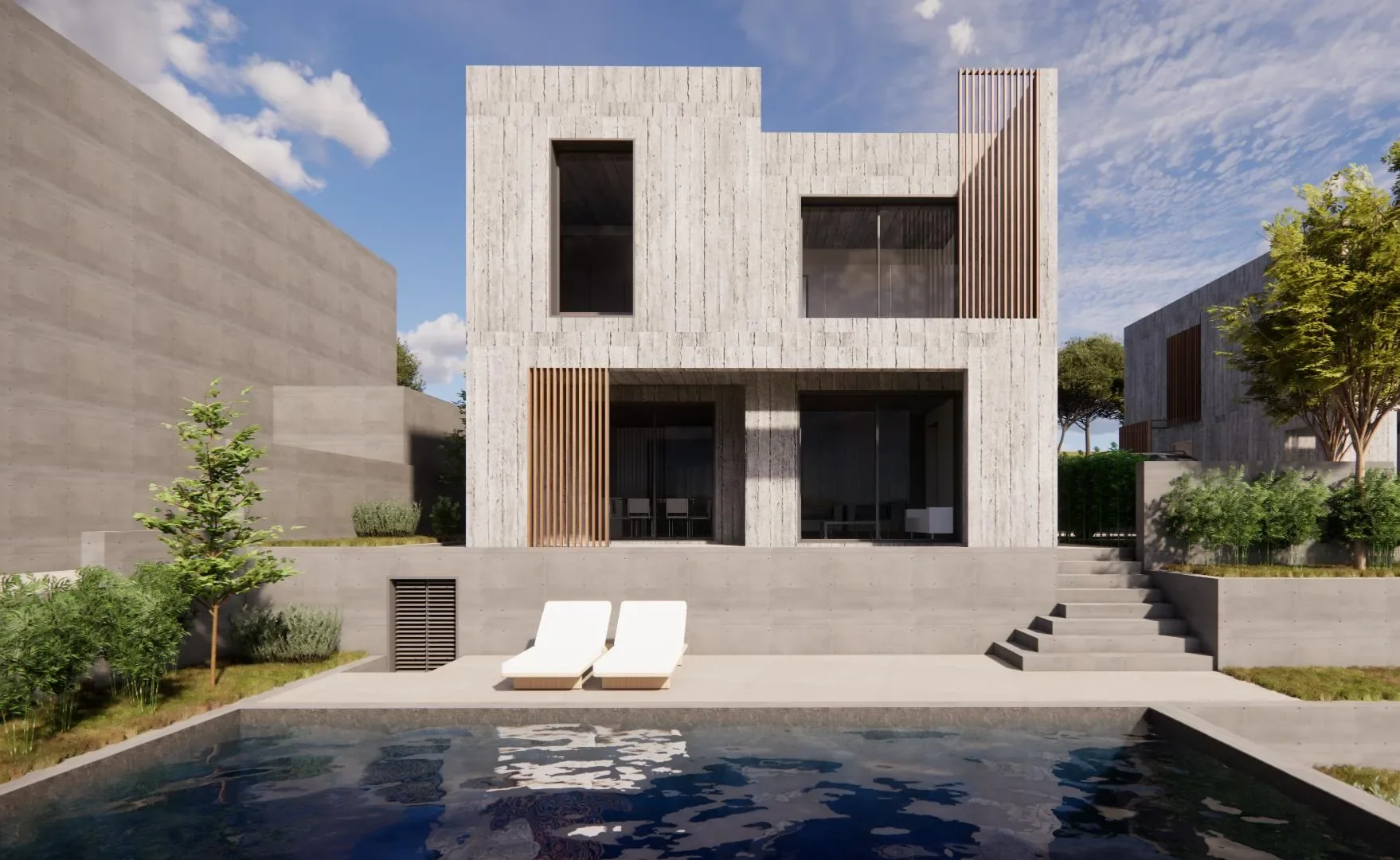 Modern Villas with Private Pools in Konia