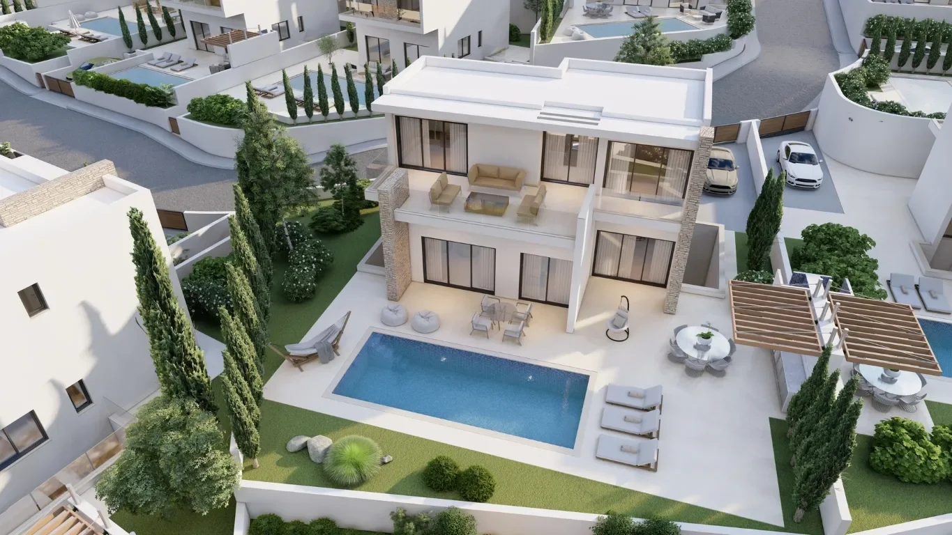 5-Bedroom Hillside Villa in Peyia — Villa 25