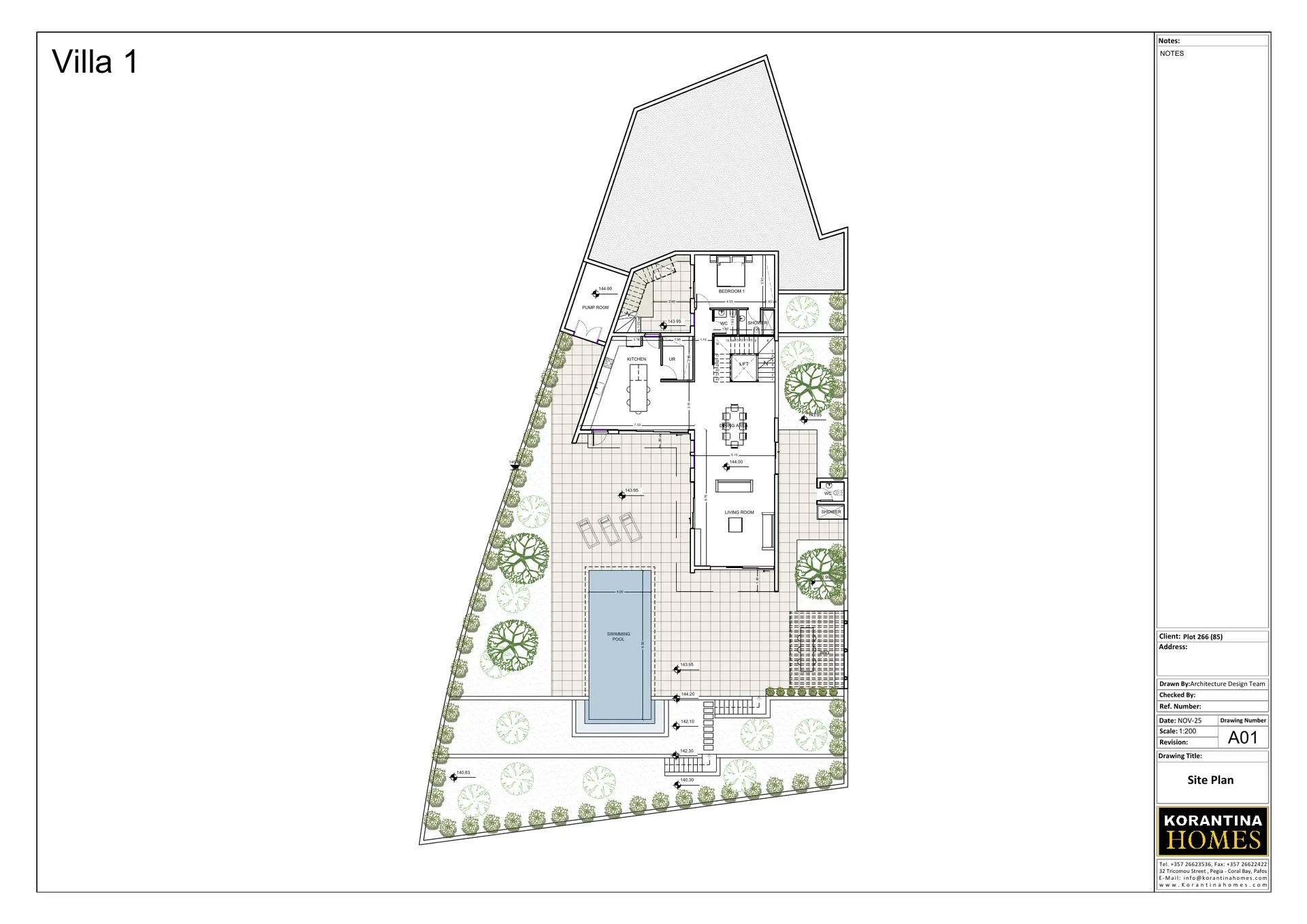 Luxury Hillside Villas with Sea Views in Peyia
