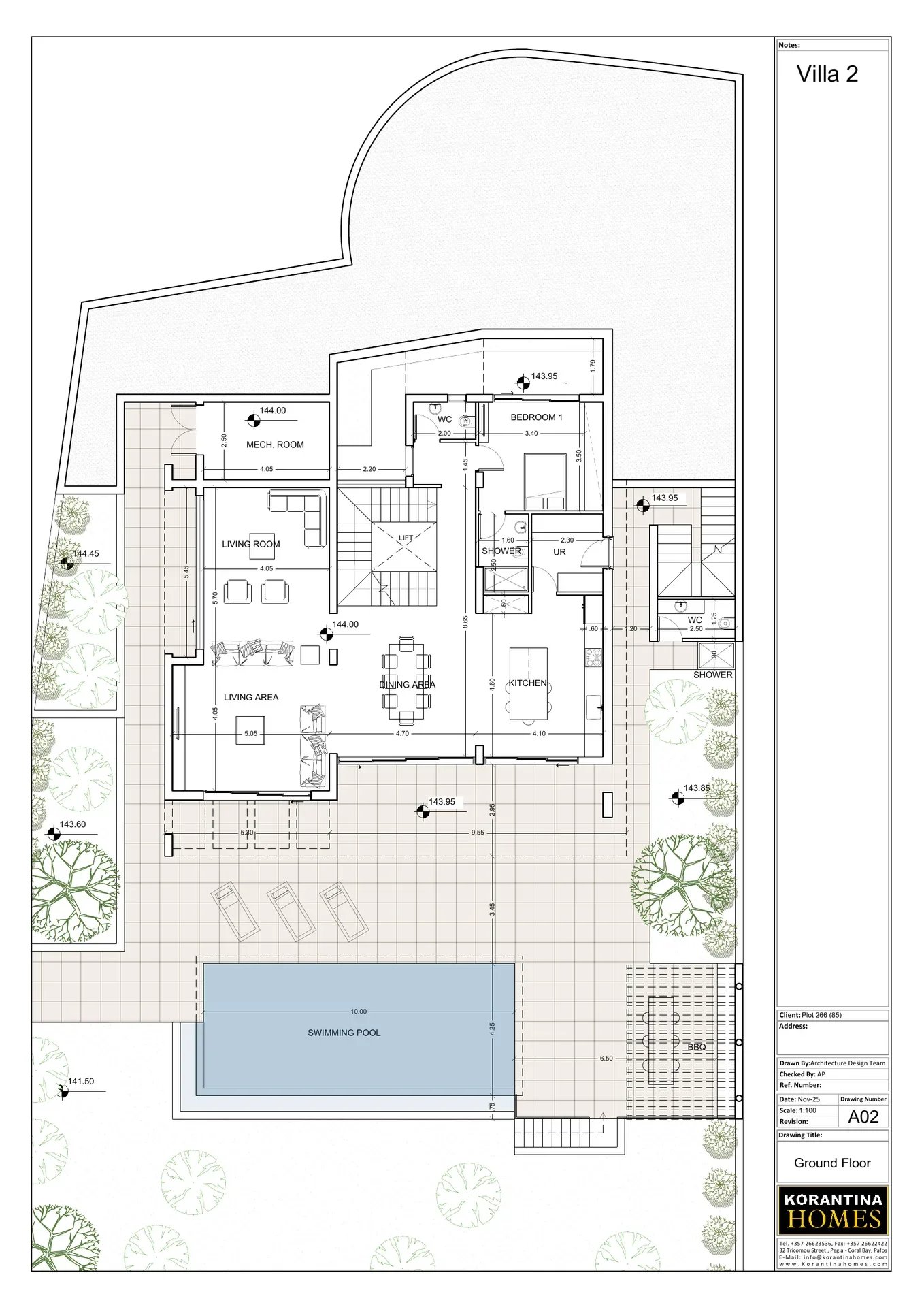 Luxury Hillside Villas with Sea Views in Peyia