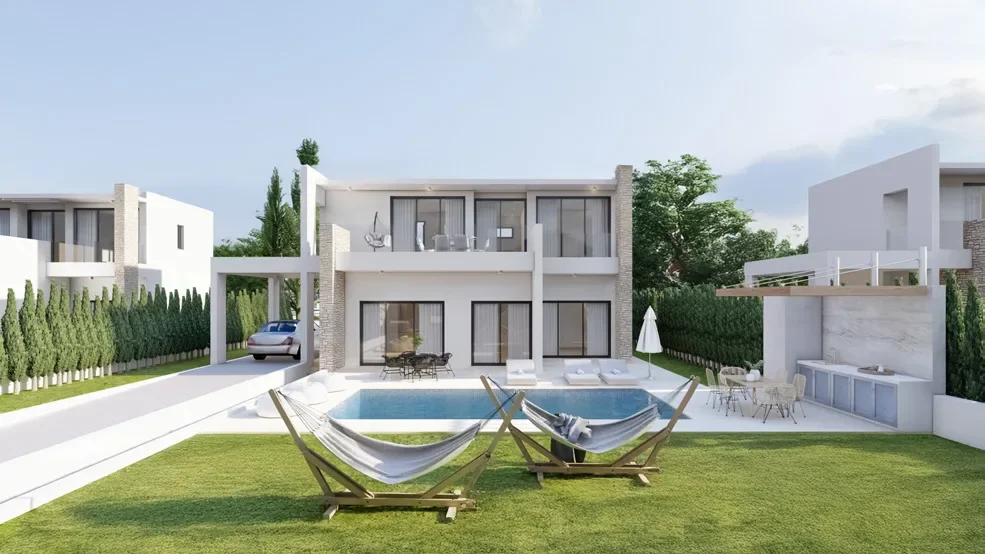 Gated Villas by White River Beach, Peyia