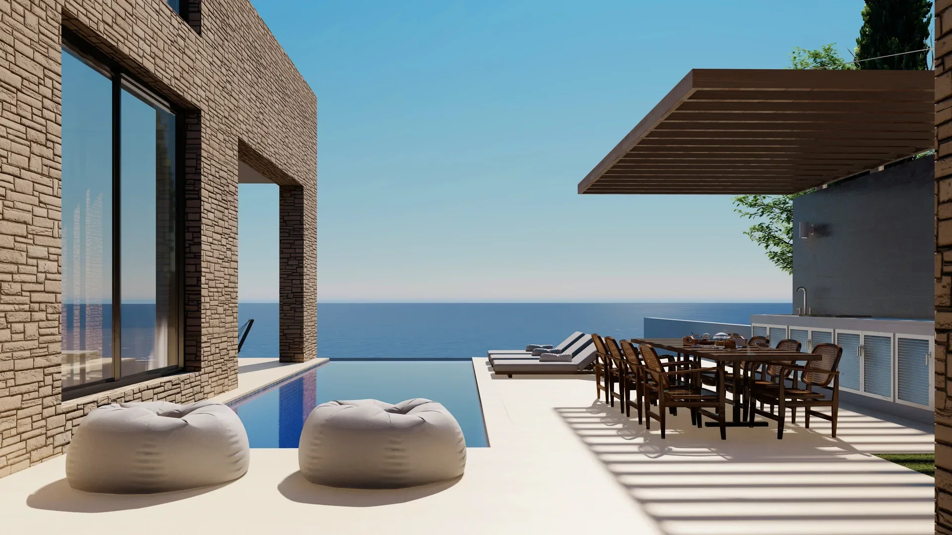 4-Bedroom Villa by Venus Beach — Villa 46