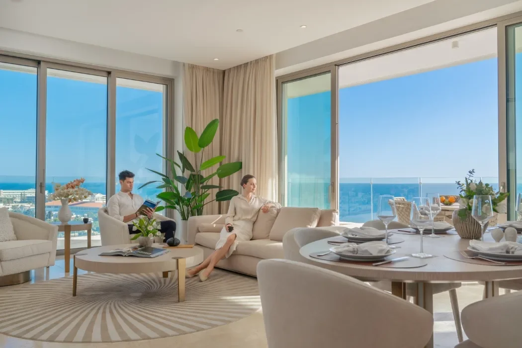 Apartament B-902, Kato Pafos — dwie sypialnie