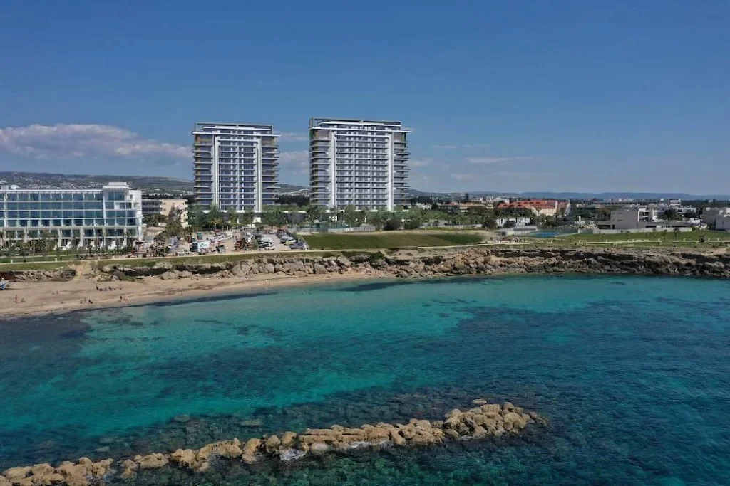 High-Rise Seafront Apartments in Kato Paphos
