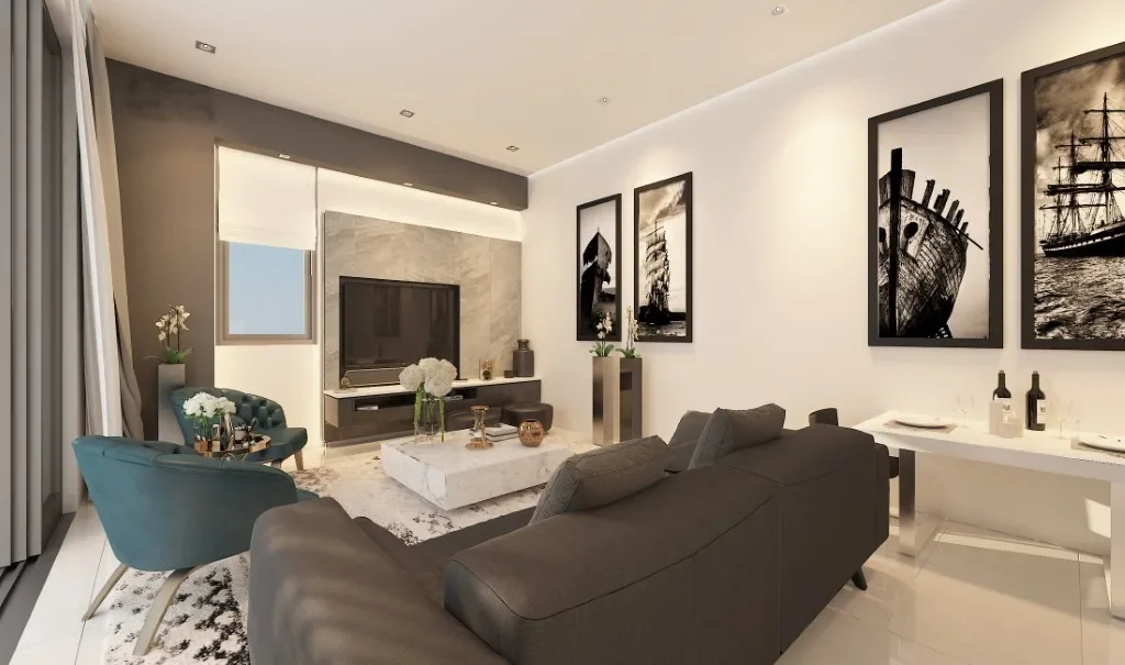 4-Bedroom Penthouse in Paphos Centre — Apt 501